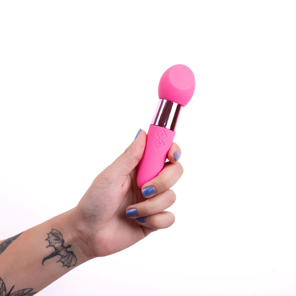 Rina Rechargeable Dual Motor Silicone 15- Function Vibrator - Pink-2