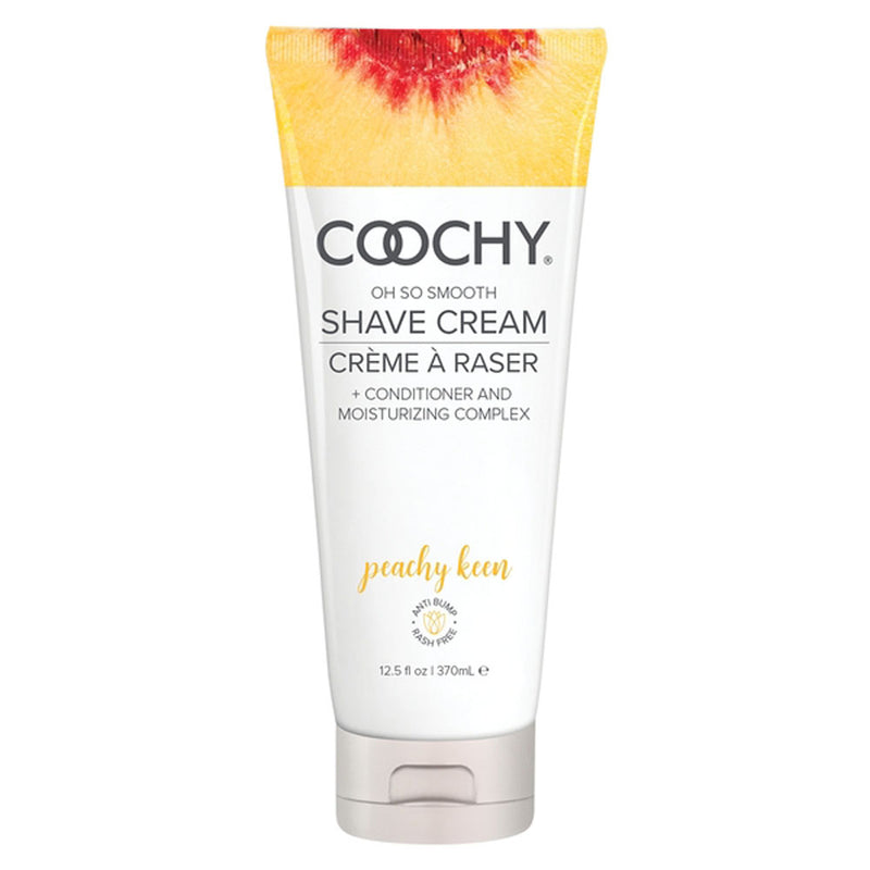 Coochy Oh So Smooth Shave Cream - Peachy Keen 12.5 Fl Oz 370ml
