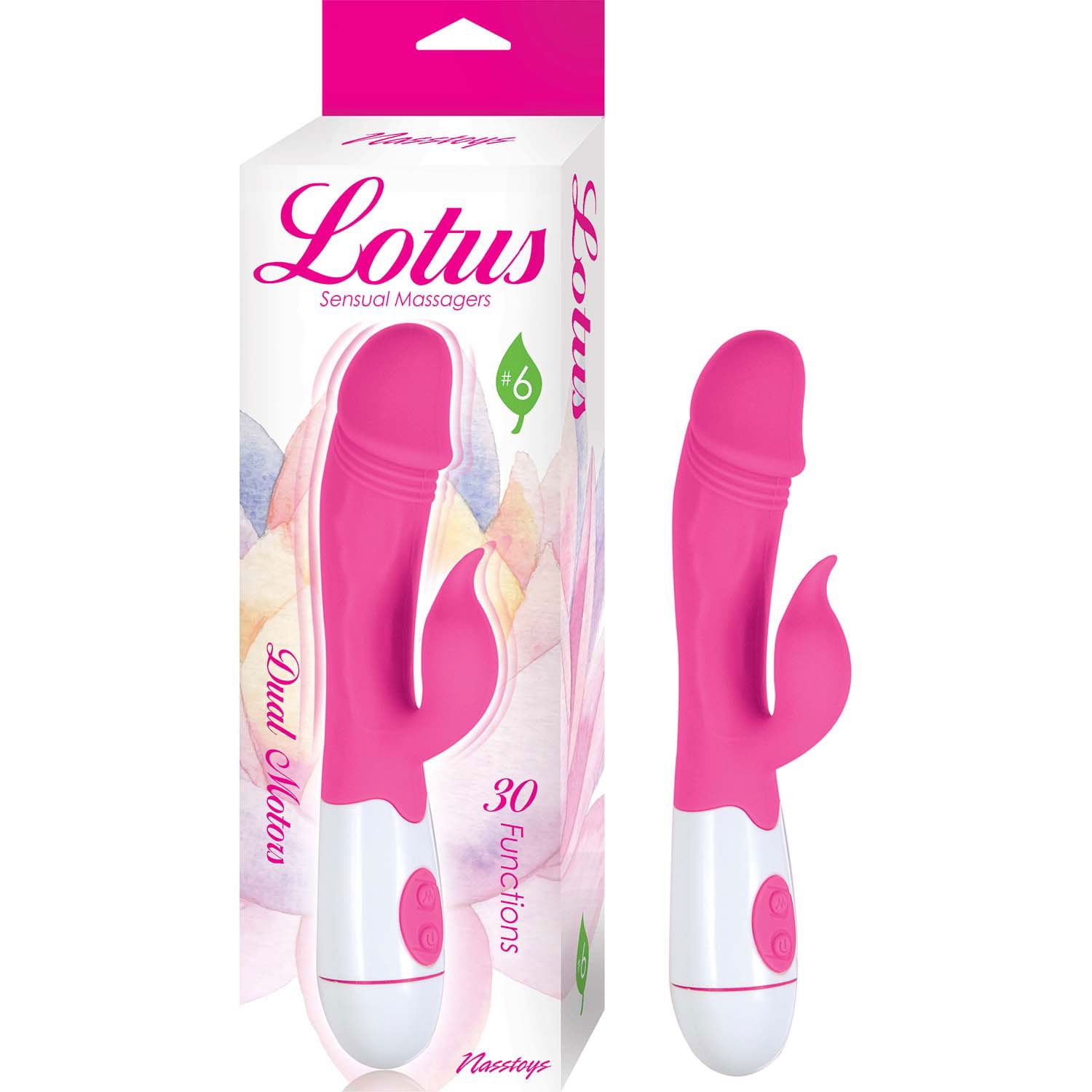 Lotus Sensual Massagers - Pink-2