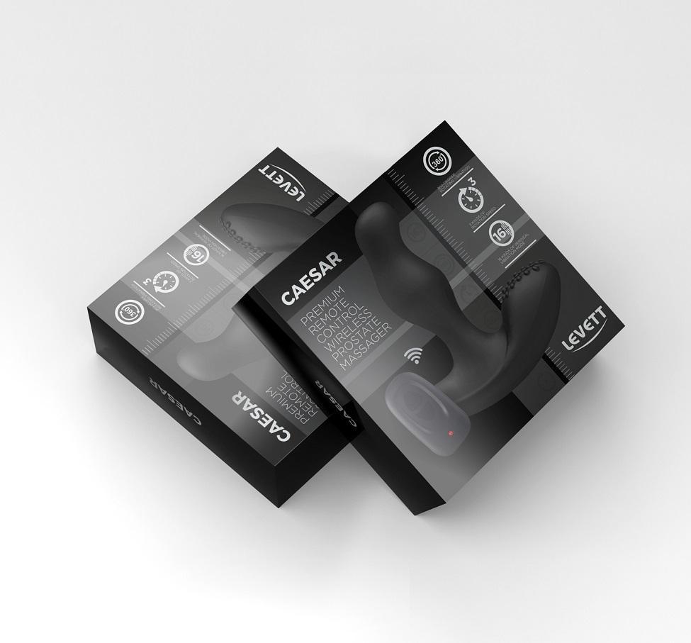 Levett Caesar Premium Remote Control Wireless Prostate Massager for Men