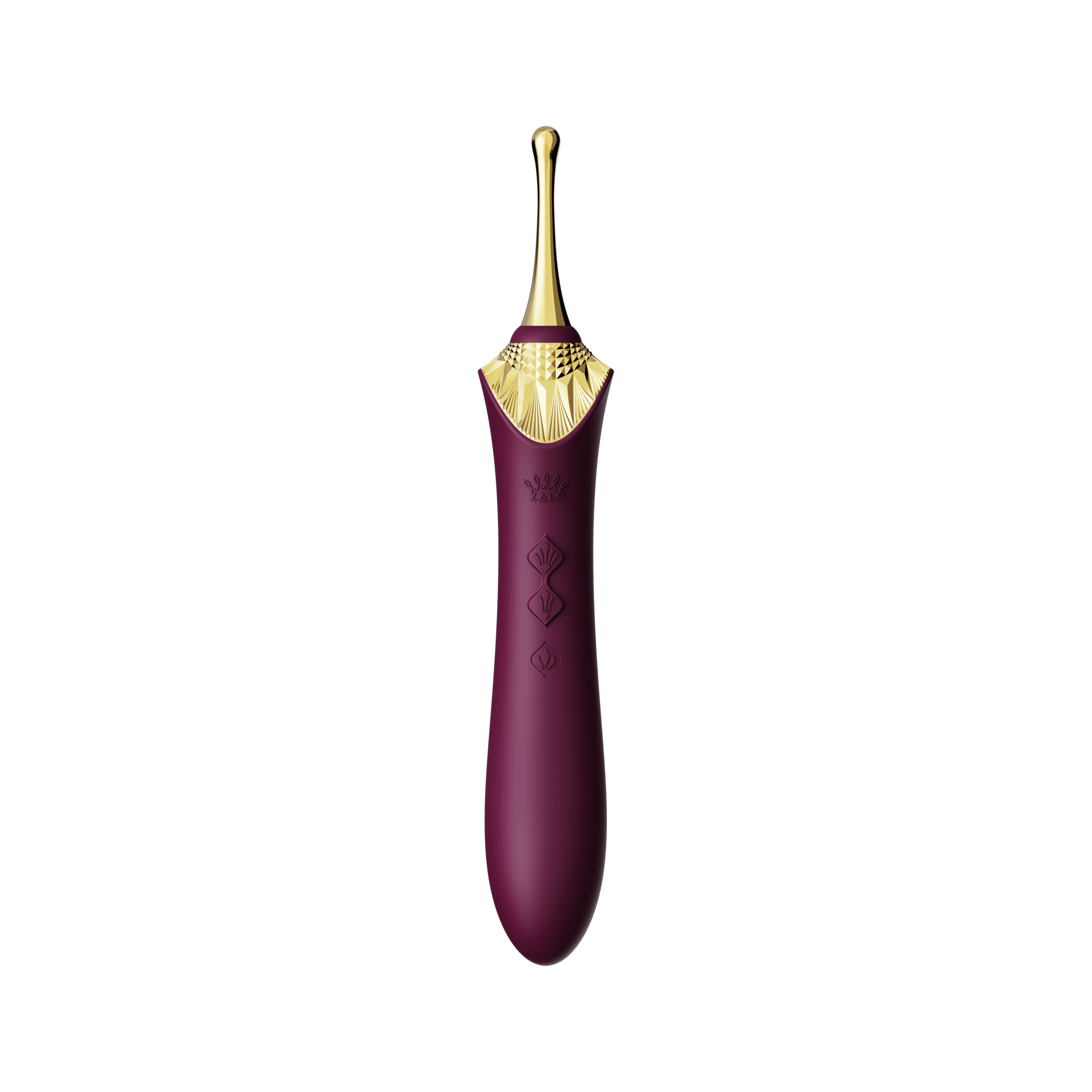 ZALO Bess 2 Clitoral Massager in Velvet Purple with USB Rechargeable Battery and Multiple Head Attachments for Targeted Stimulation