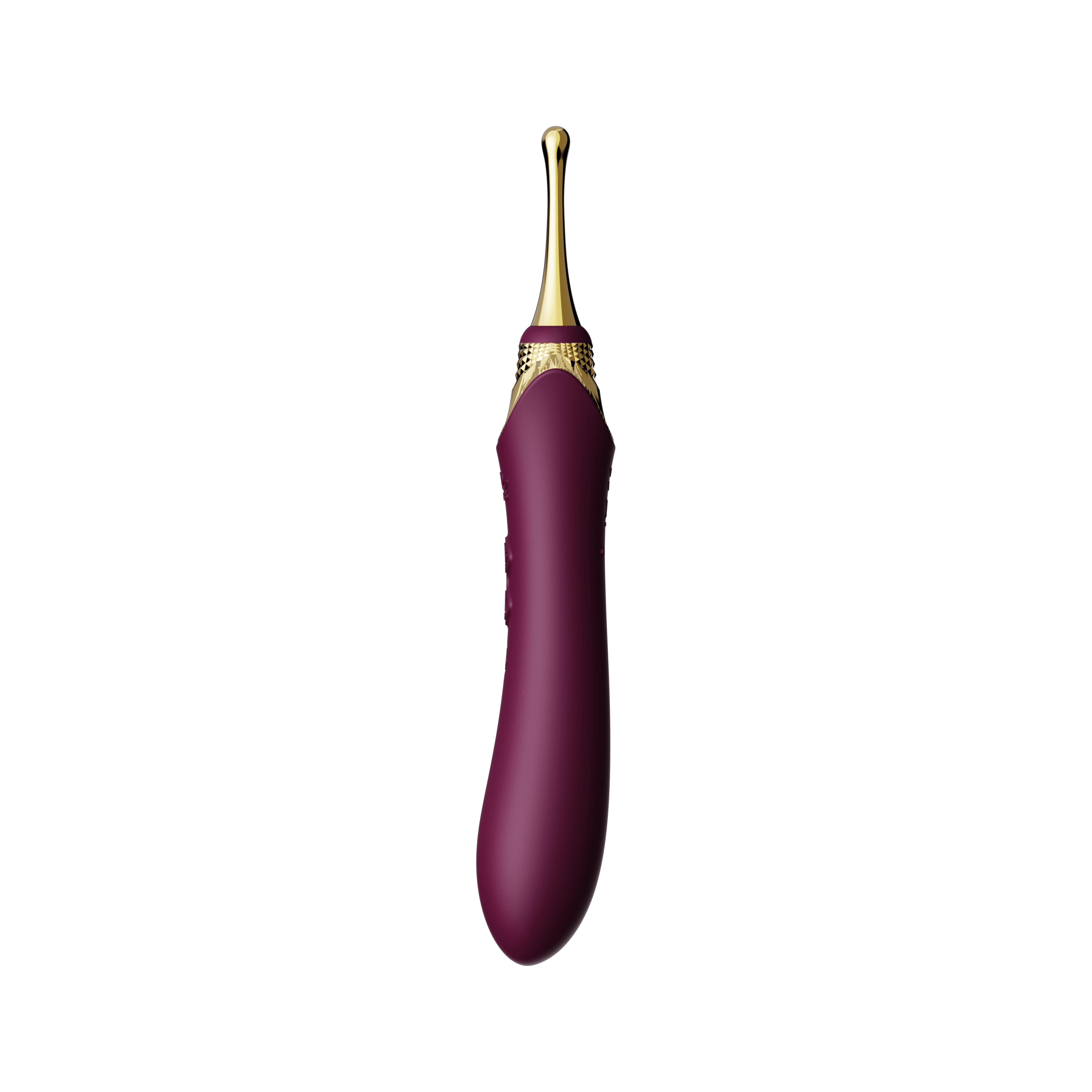 Velvet Purple ZALO Bess 2 Clitoral Massager with 8 vibration modes, USB rechargeable, waterproof, and 1-year warranty.