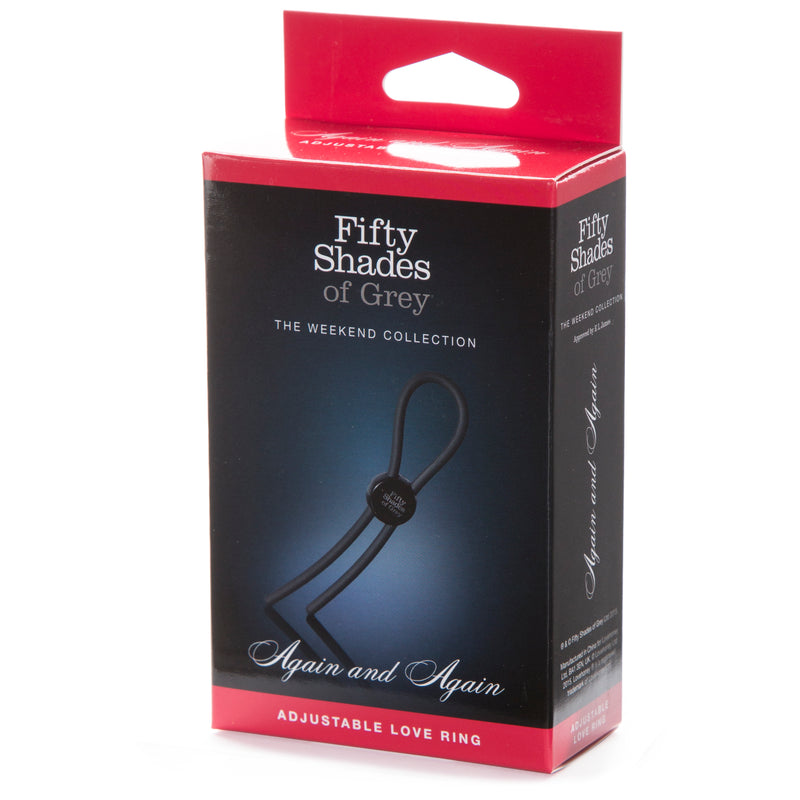 Enhance Lovemaking with our Adjustable Silicone Lasso Love Ring - Fifty Shades of Grey