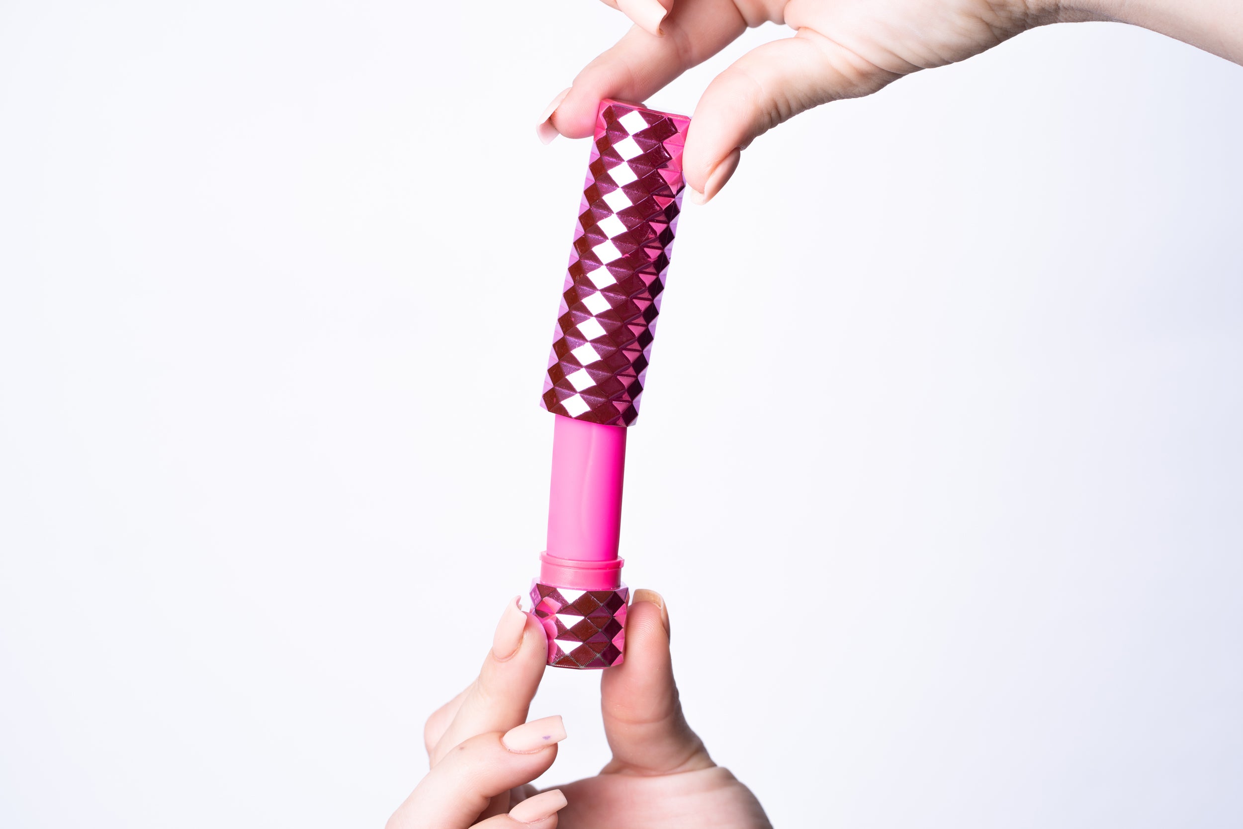 Roxie Crystal Gem Lipstick Bullet Vibrator - Pink-4