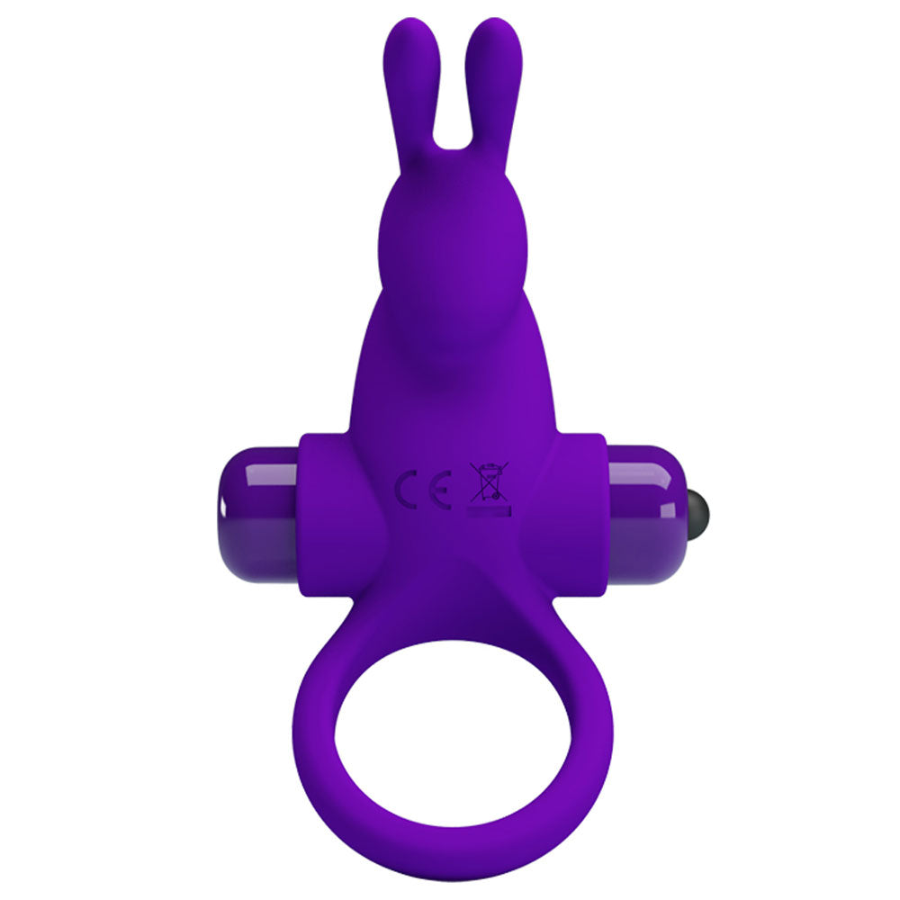 Pretty Love Vibrant Penis Ring I - Purple-5
