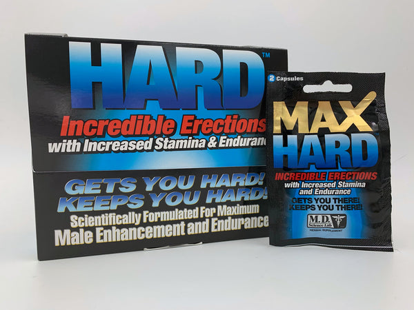 Max Hard XXX - 24 Packet Display
