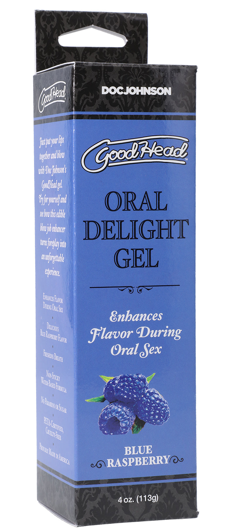 Goodhead - Oral Delight Gel - Blue Raspberry - 4  Oz.-0