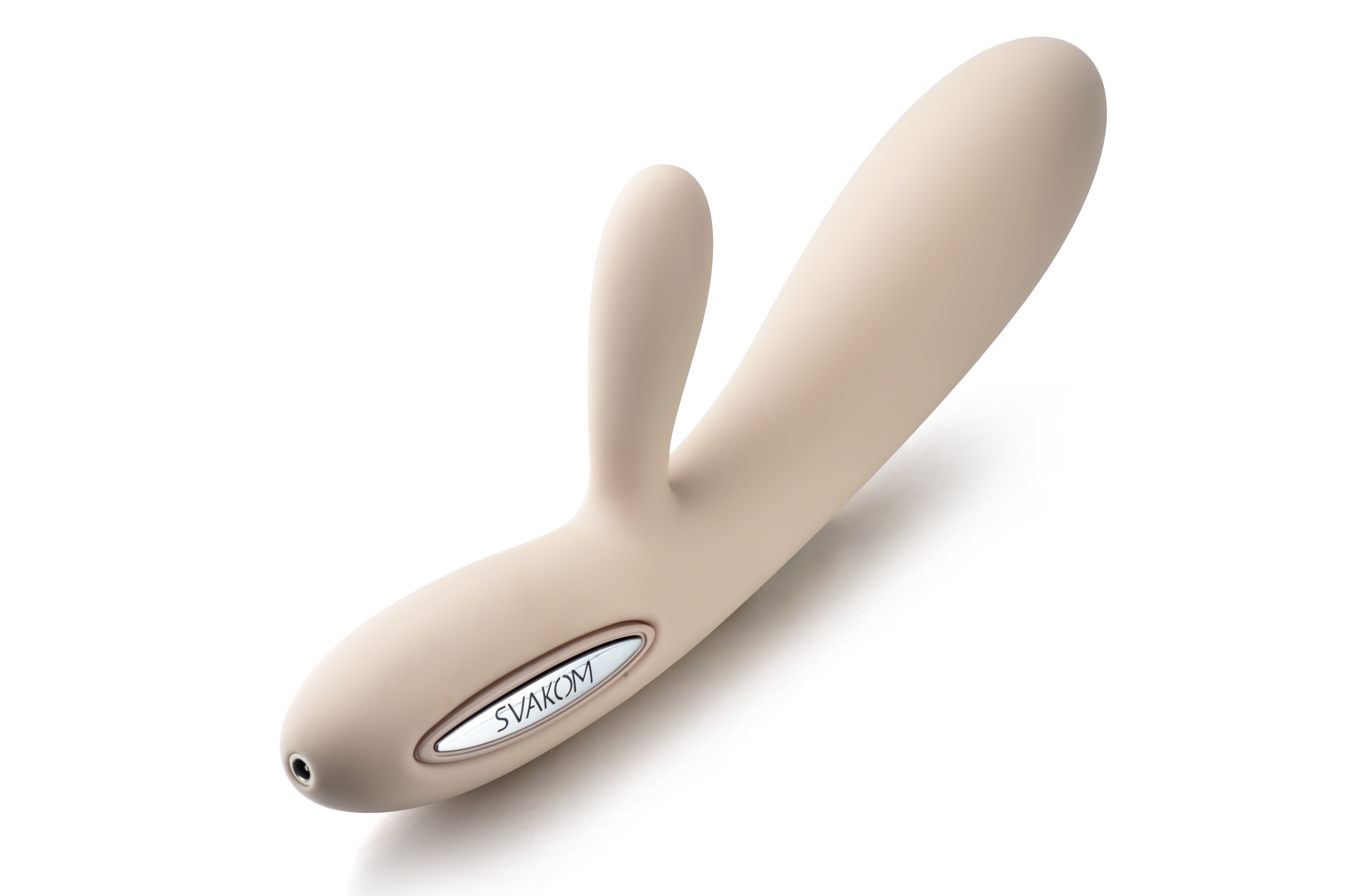 SVAKOM Lester Rechargeable Warming Rabbit Vibe Khaki