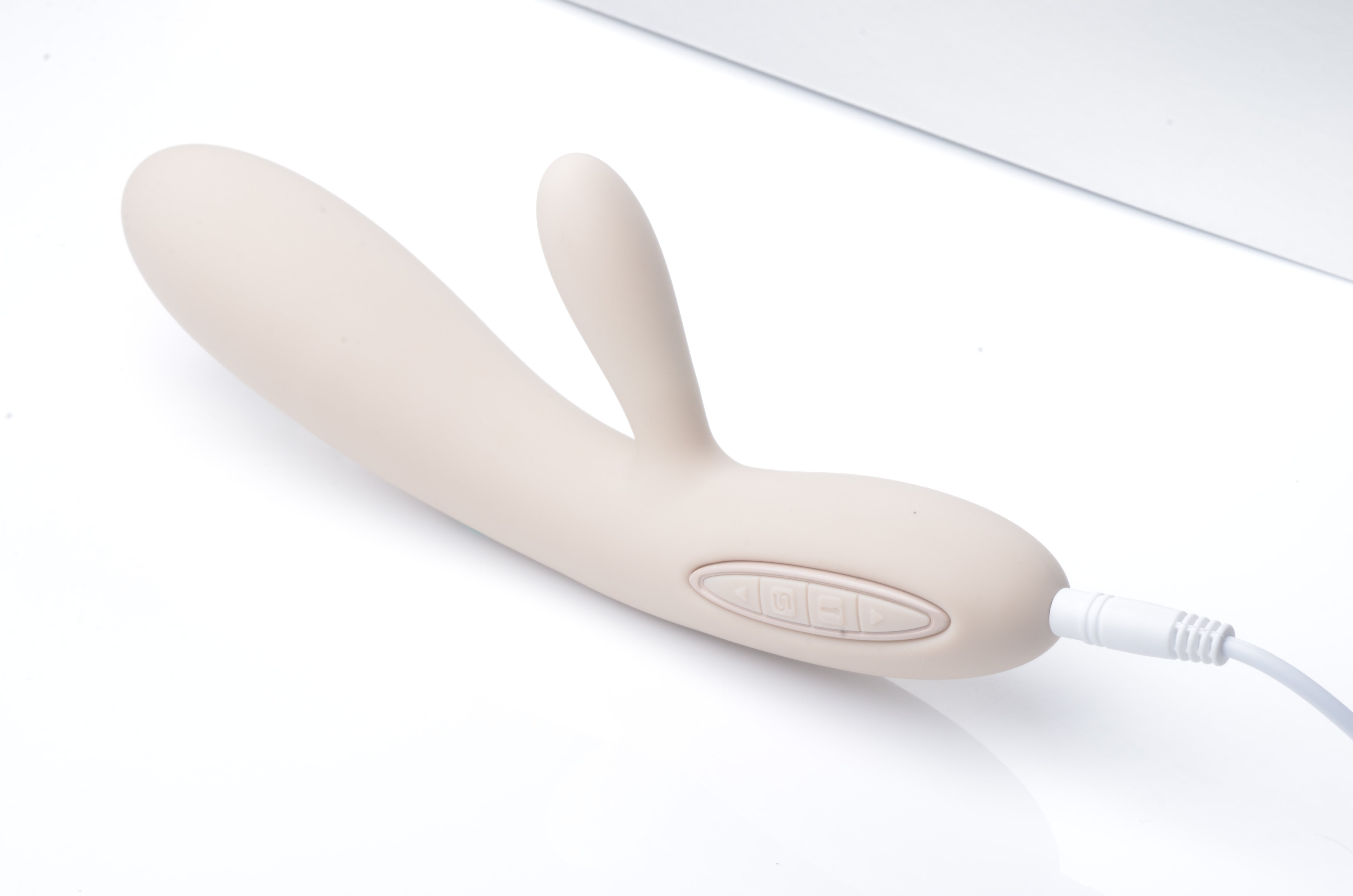 SVAKOM Lester Rechargeable Warming Rabbit Vibe Khaki