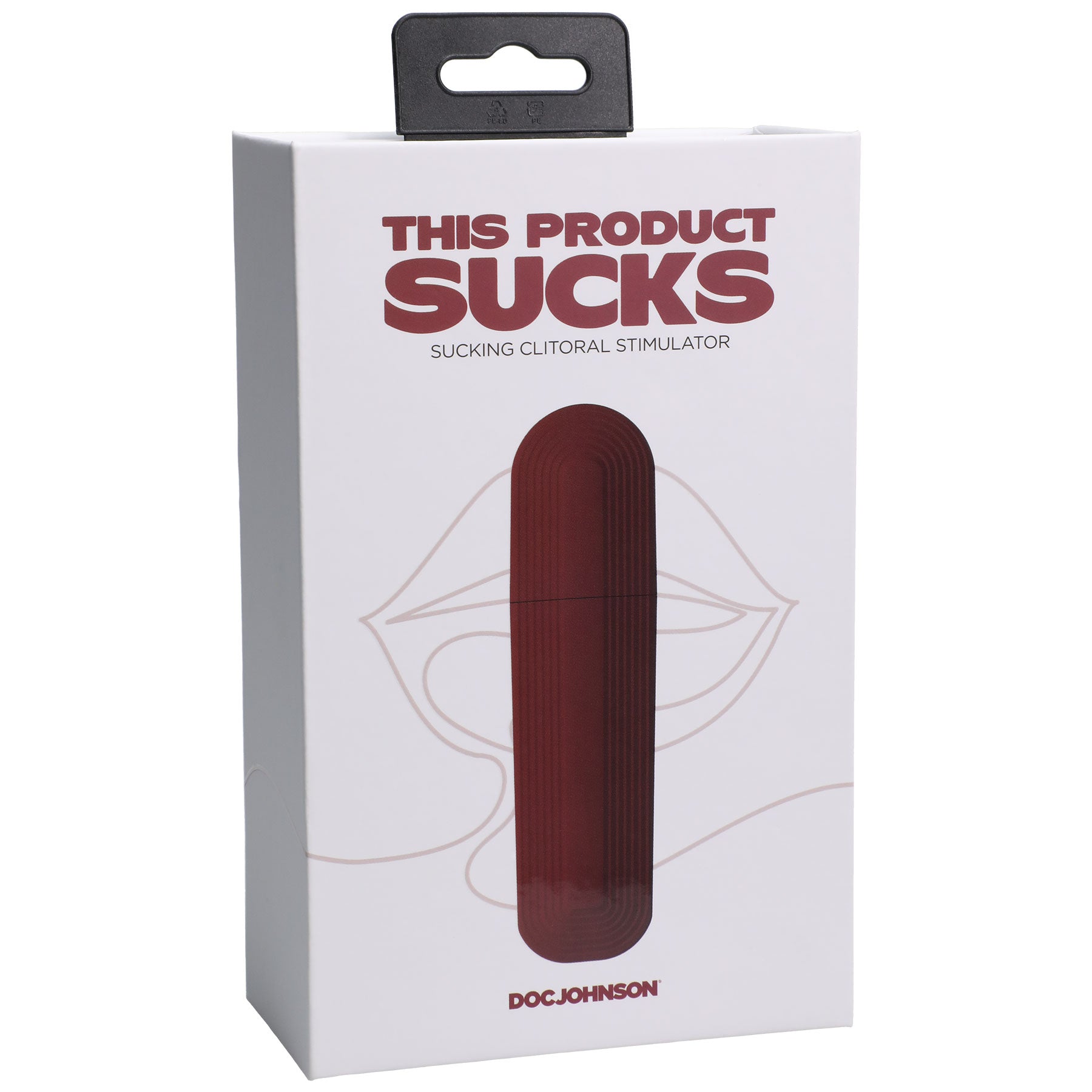 This Product Sucks - Sucking Clitoral Stimulator - Rechargeable - Red-5