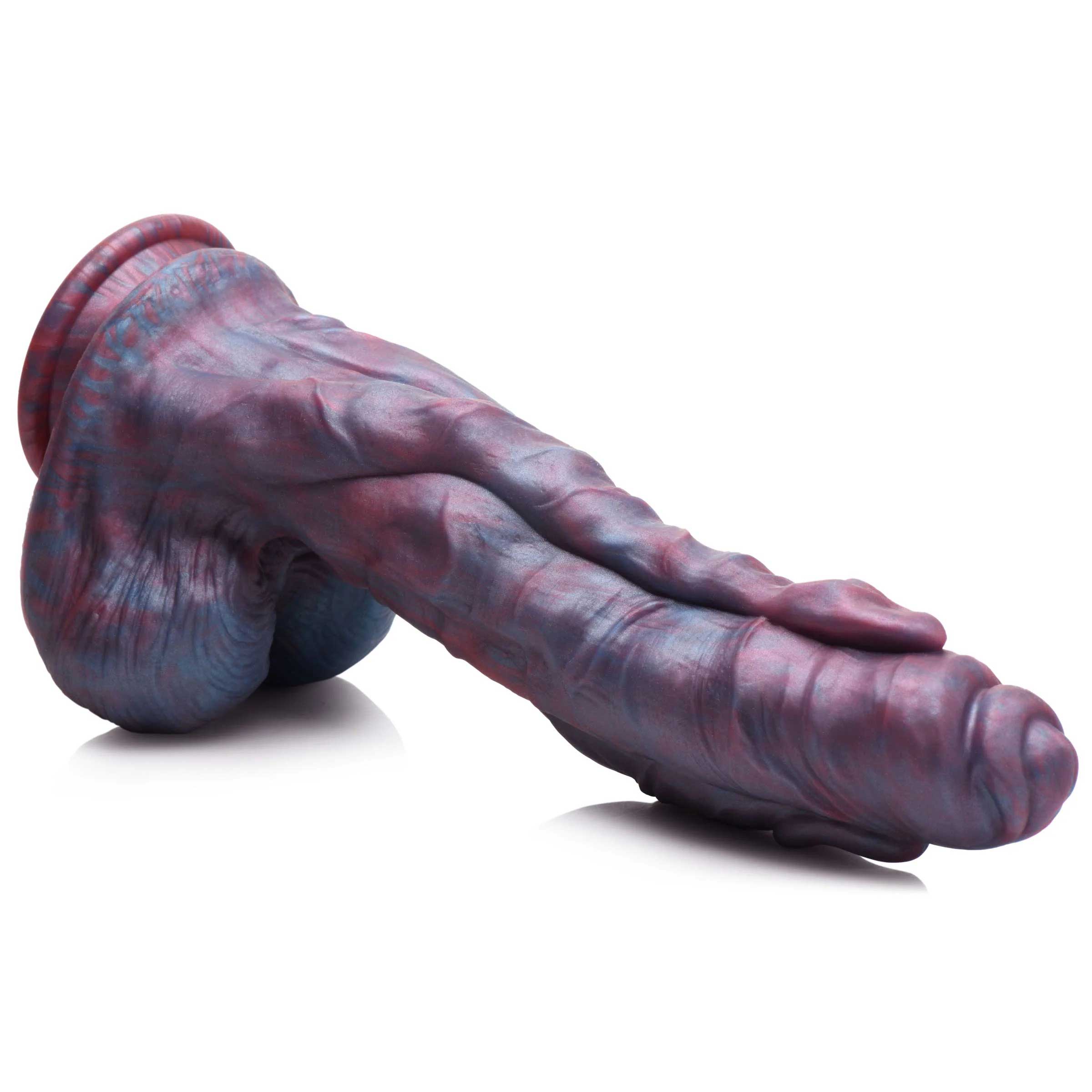 Hydra Sea Monster Silicone Dildo - Purple-3