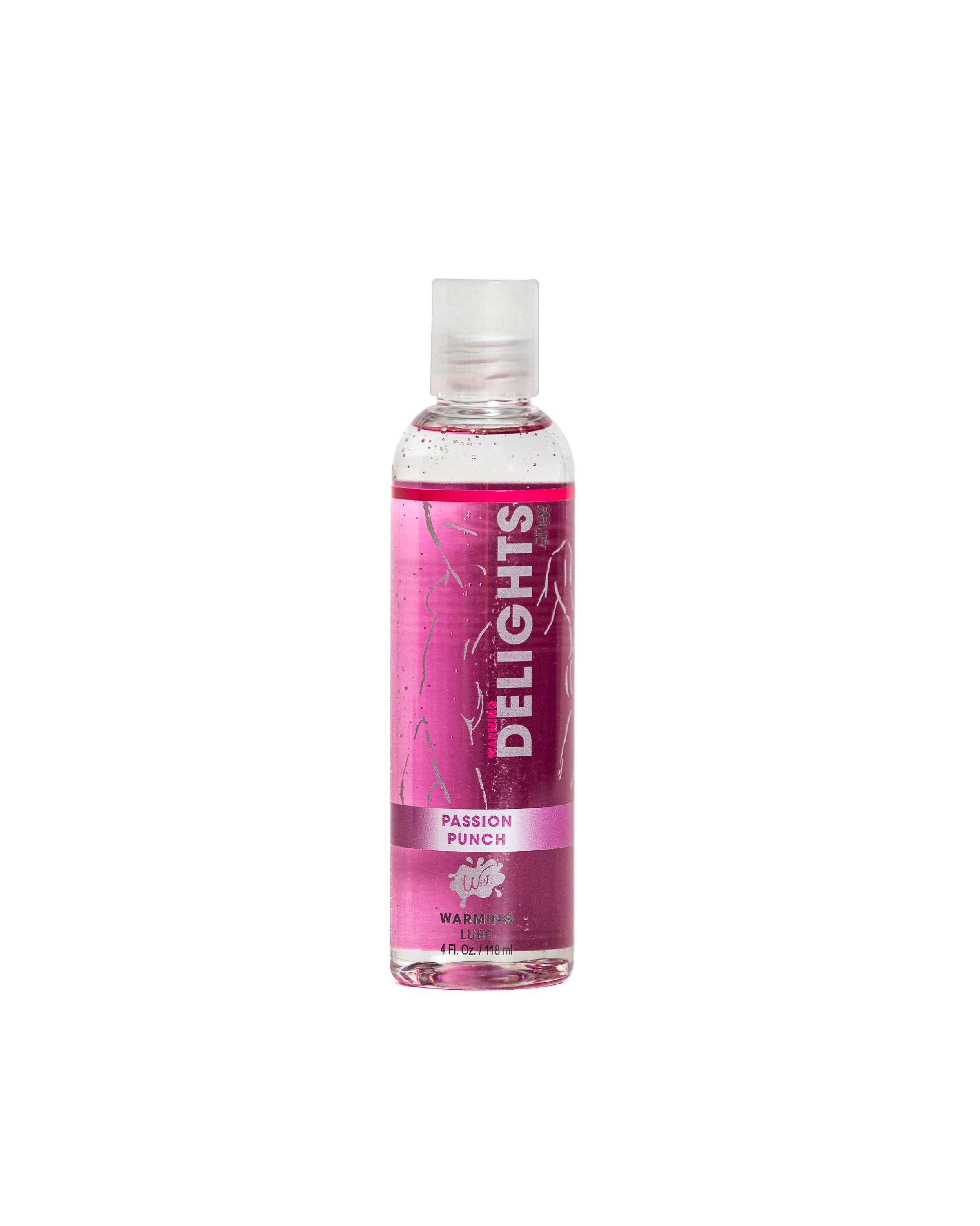 Warming Delights - Passion Punch - Flavored Lube 4 Oz-0