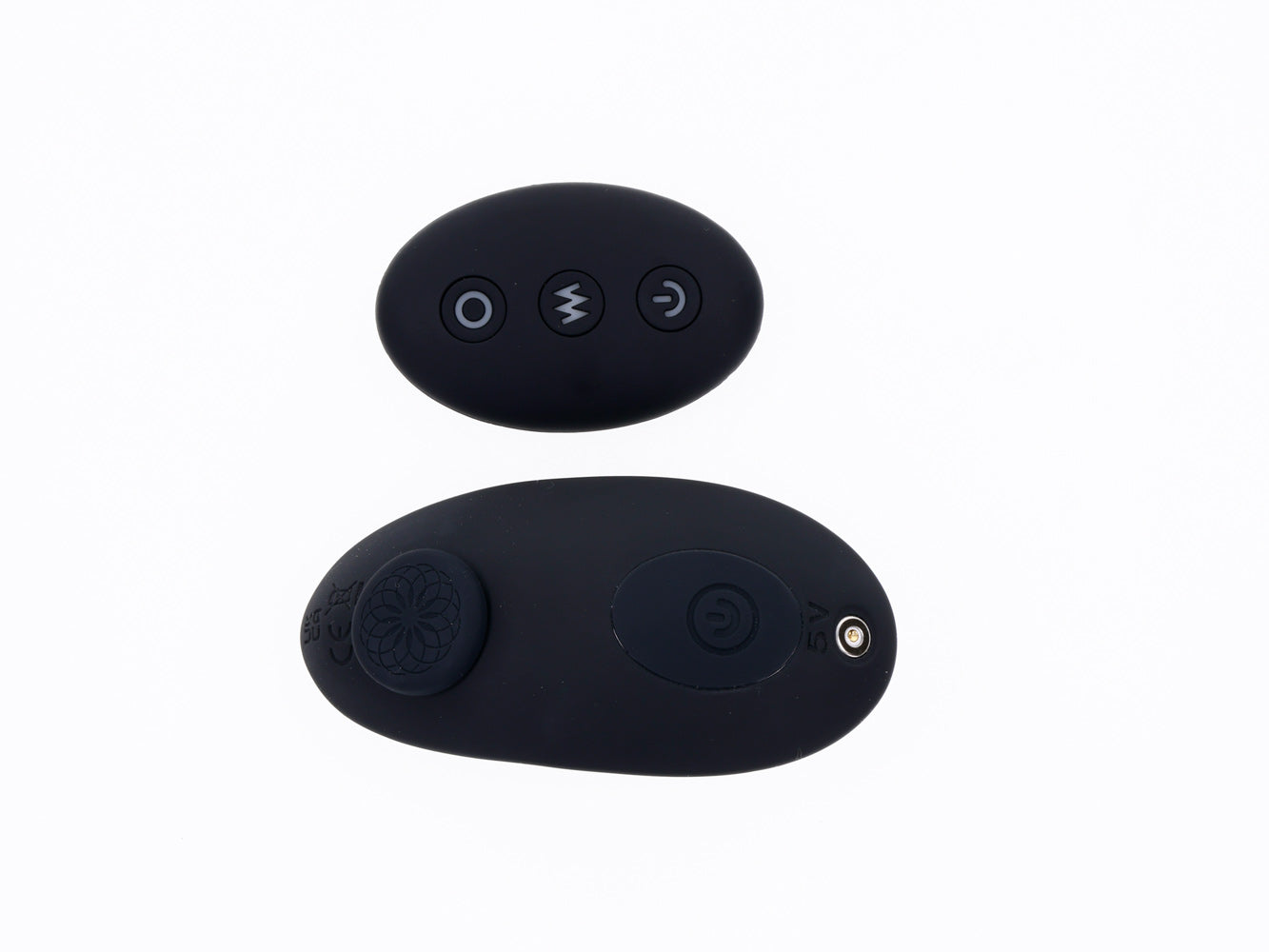 Hidden Pocket Strap on With Remote Control  Vibrator - Black-3