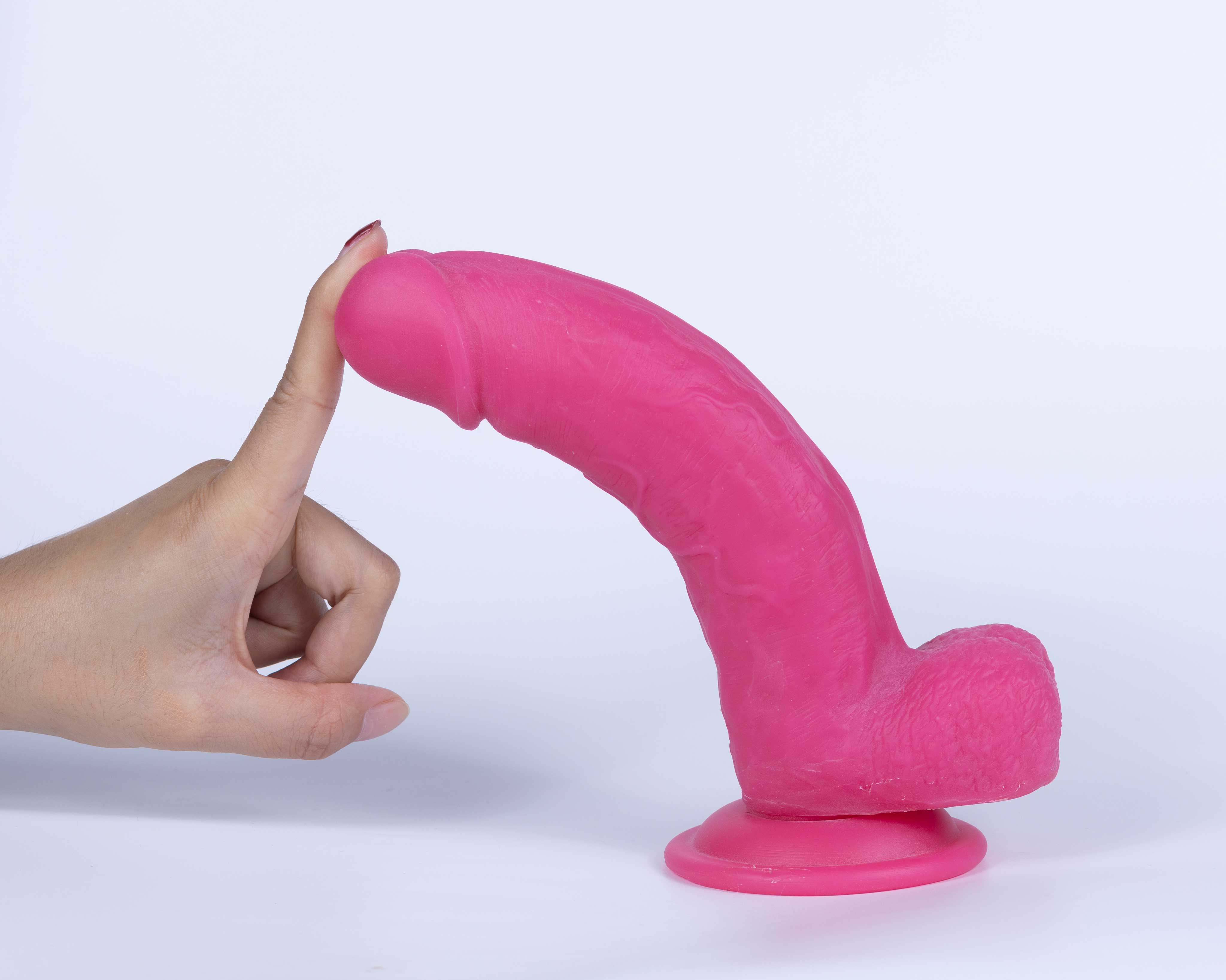 Get Lucky Ms. Pink 7.5 Inch Dildo - Pink-0
