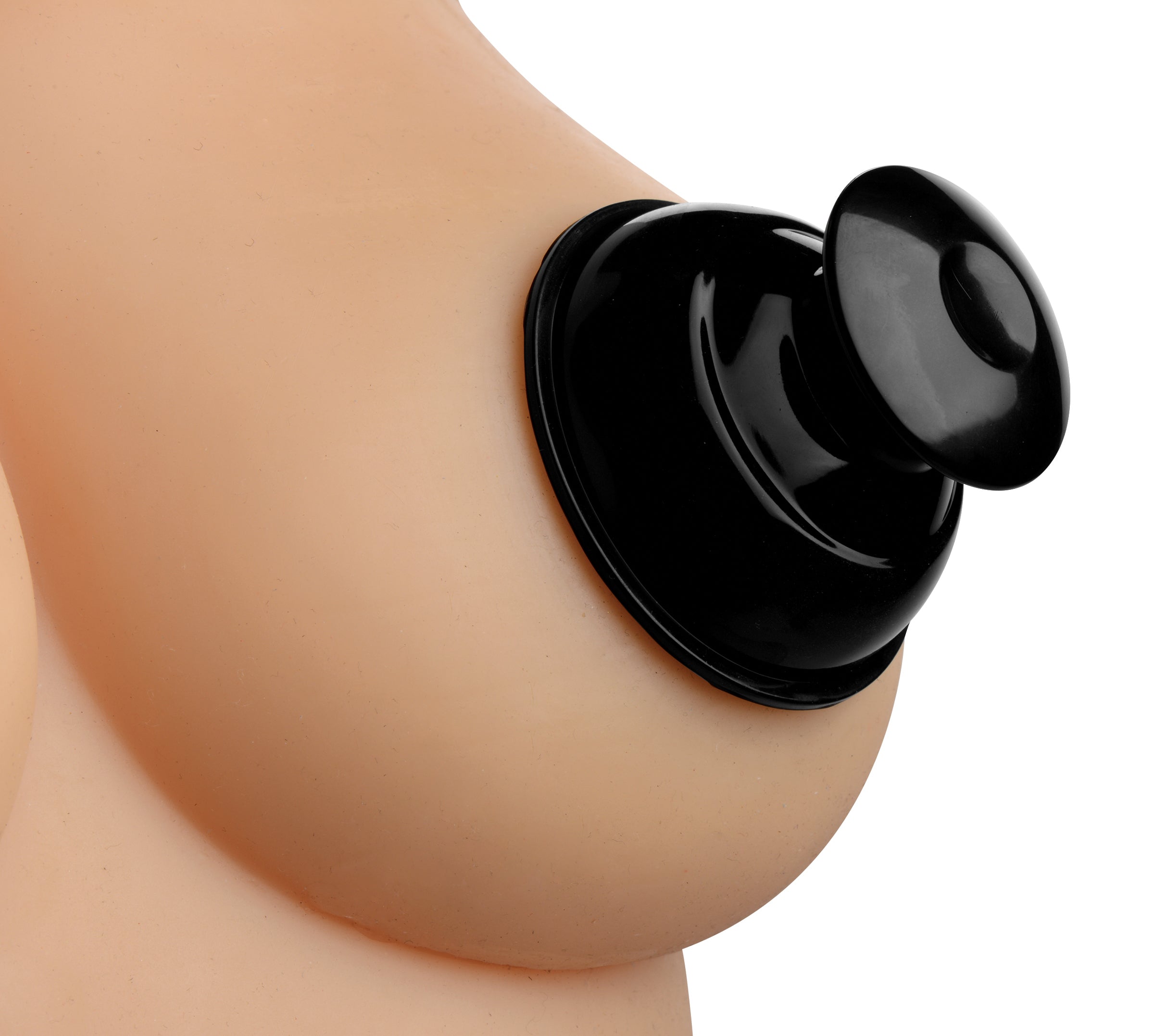 Master Series - Plungers Extreme Suction Nipple  Suckers - Black-3