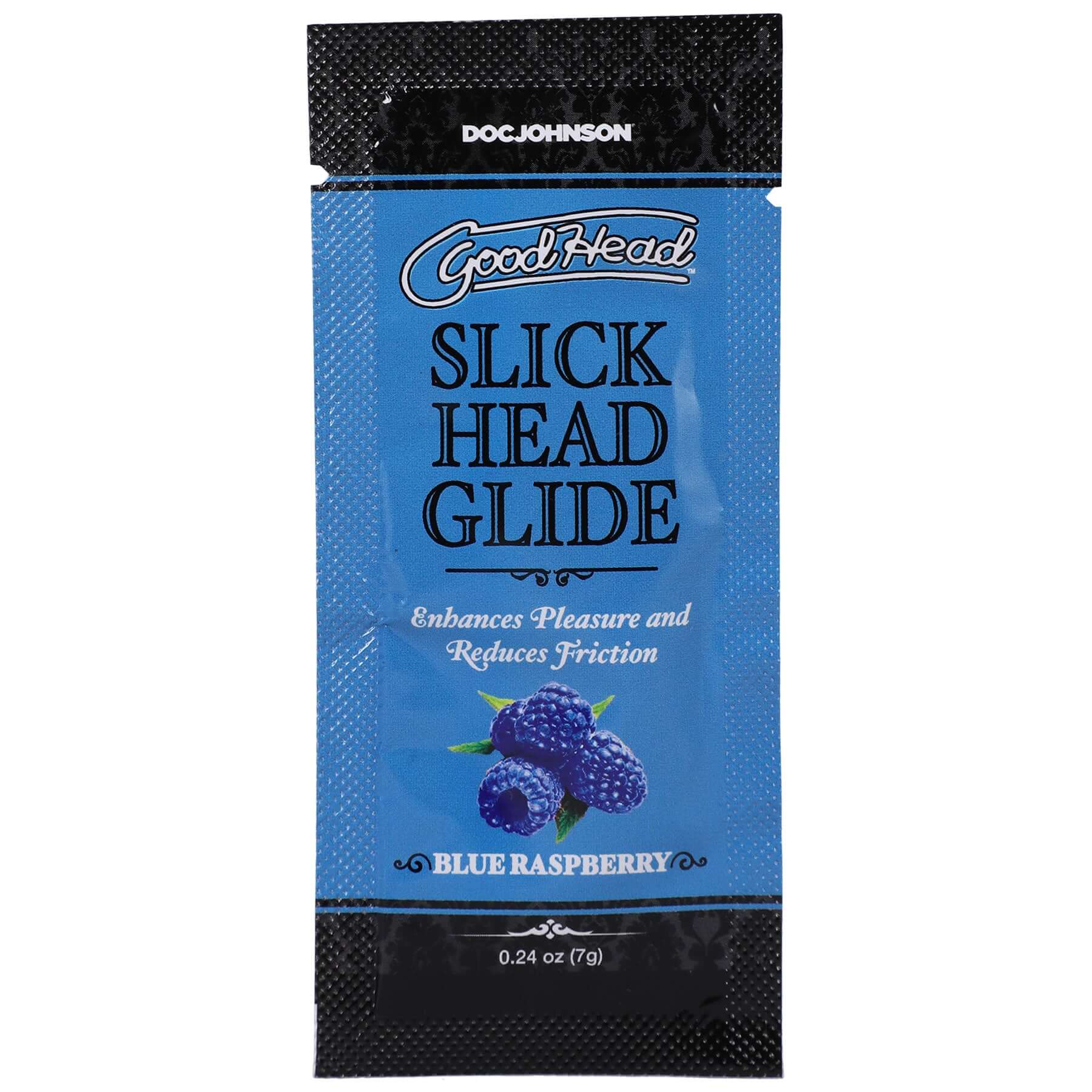 Goodhead - Slick Head Glide - Blue Raspberry - 0.24 Oz-0