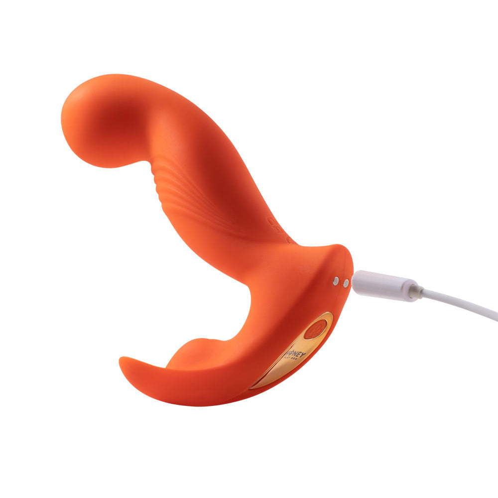 Crave 3 - G-Spot and Clit Vibrator - Orange-1
