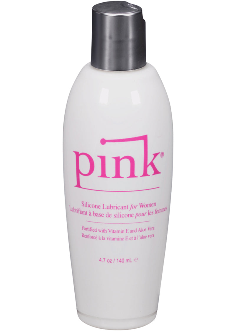 Pink Silicone Lubricant for Women - 4.7 Oz / 140 ml