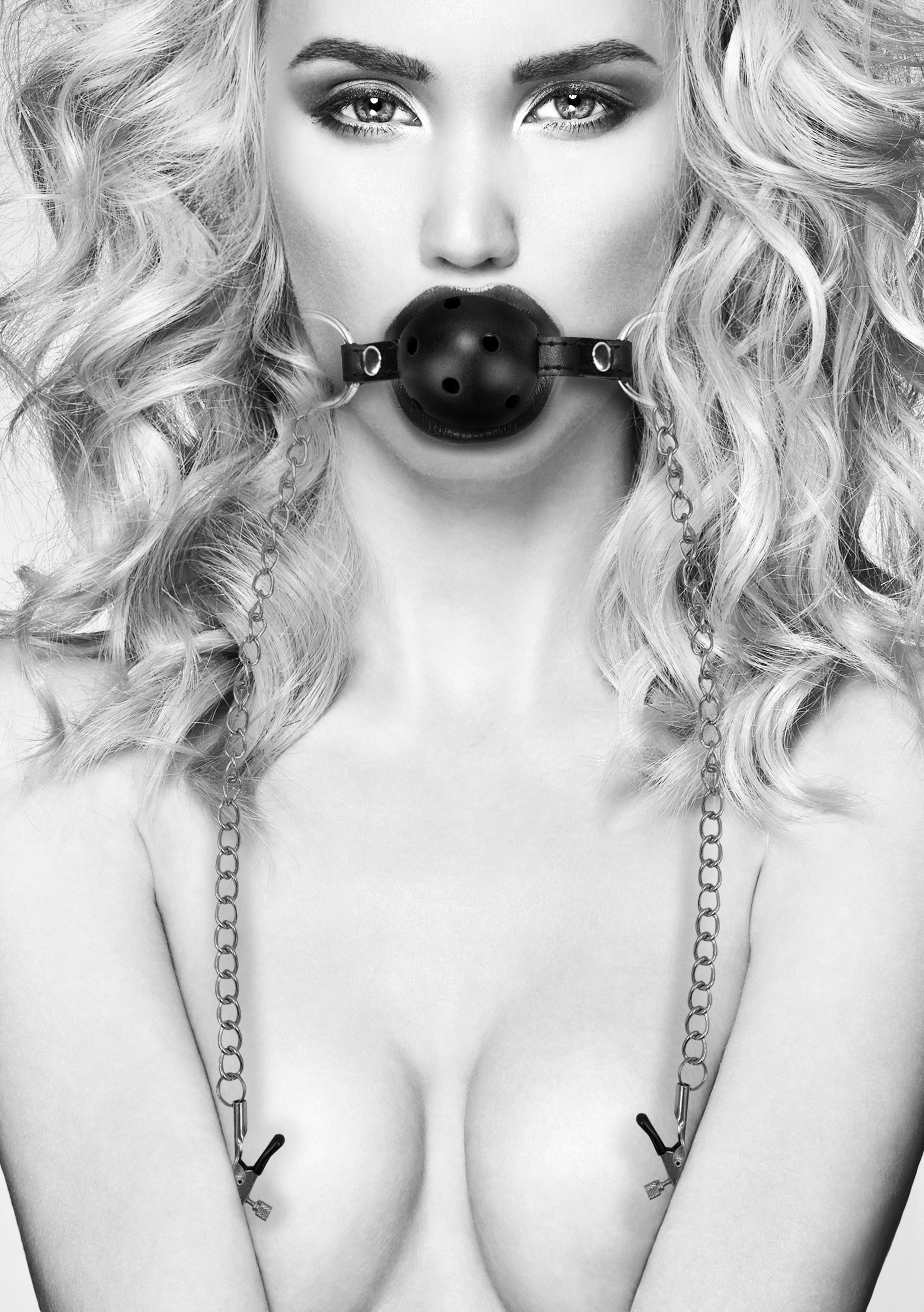 Breathable Ball Gag With Nipple Clamps: A Sensually Adventurous Experience