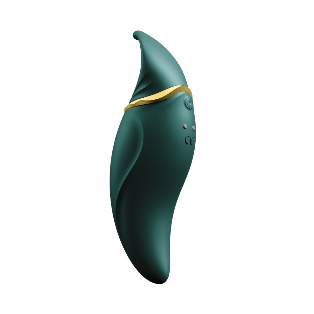 ZALO Hero Clitoral Rechargeable Massager Jewel Green