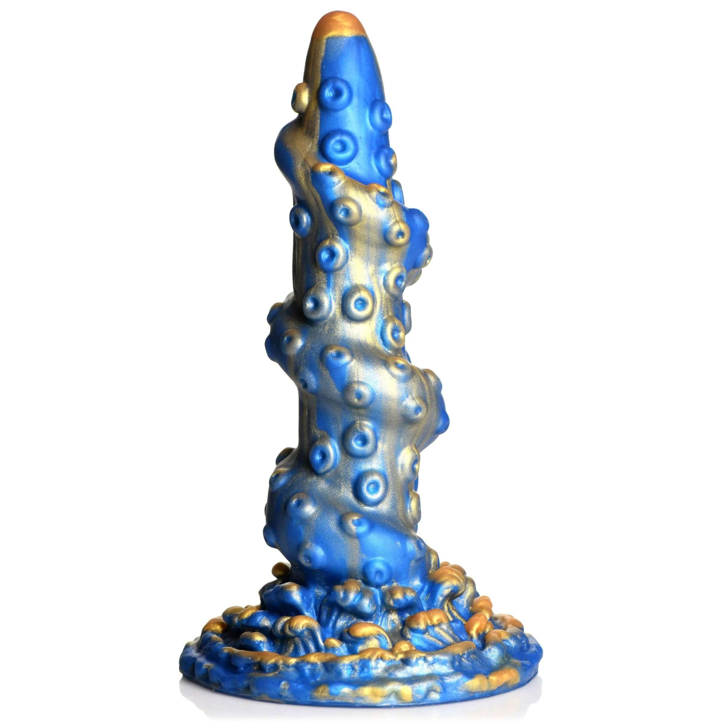 Dive into Deep-Sea Fantasy with the Kraken Silicone Dildo - A Unique & Safe Pleasure Toy!