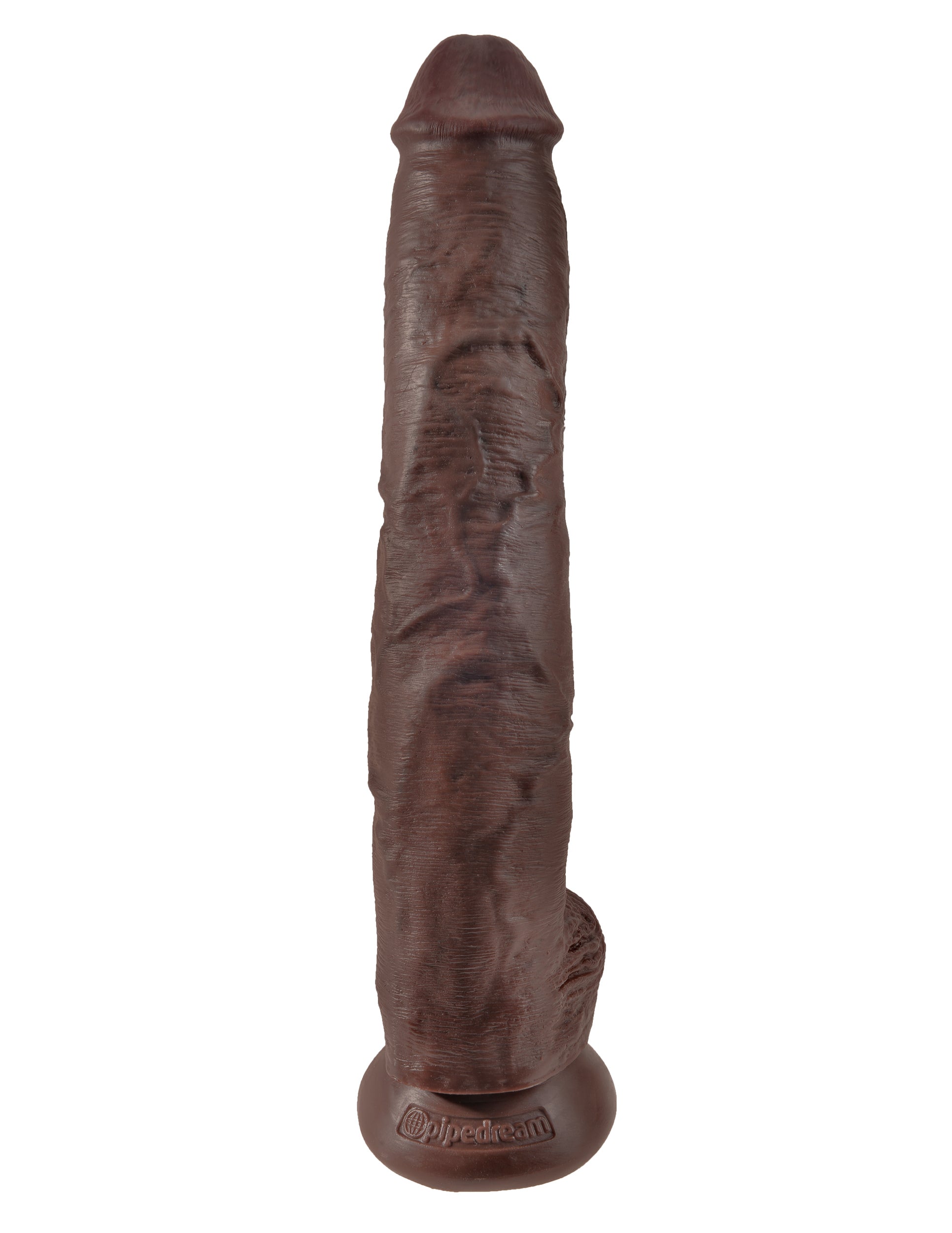 King Cock 14 Inch Cock With Balls - Brown-2