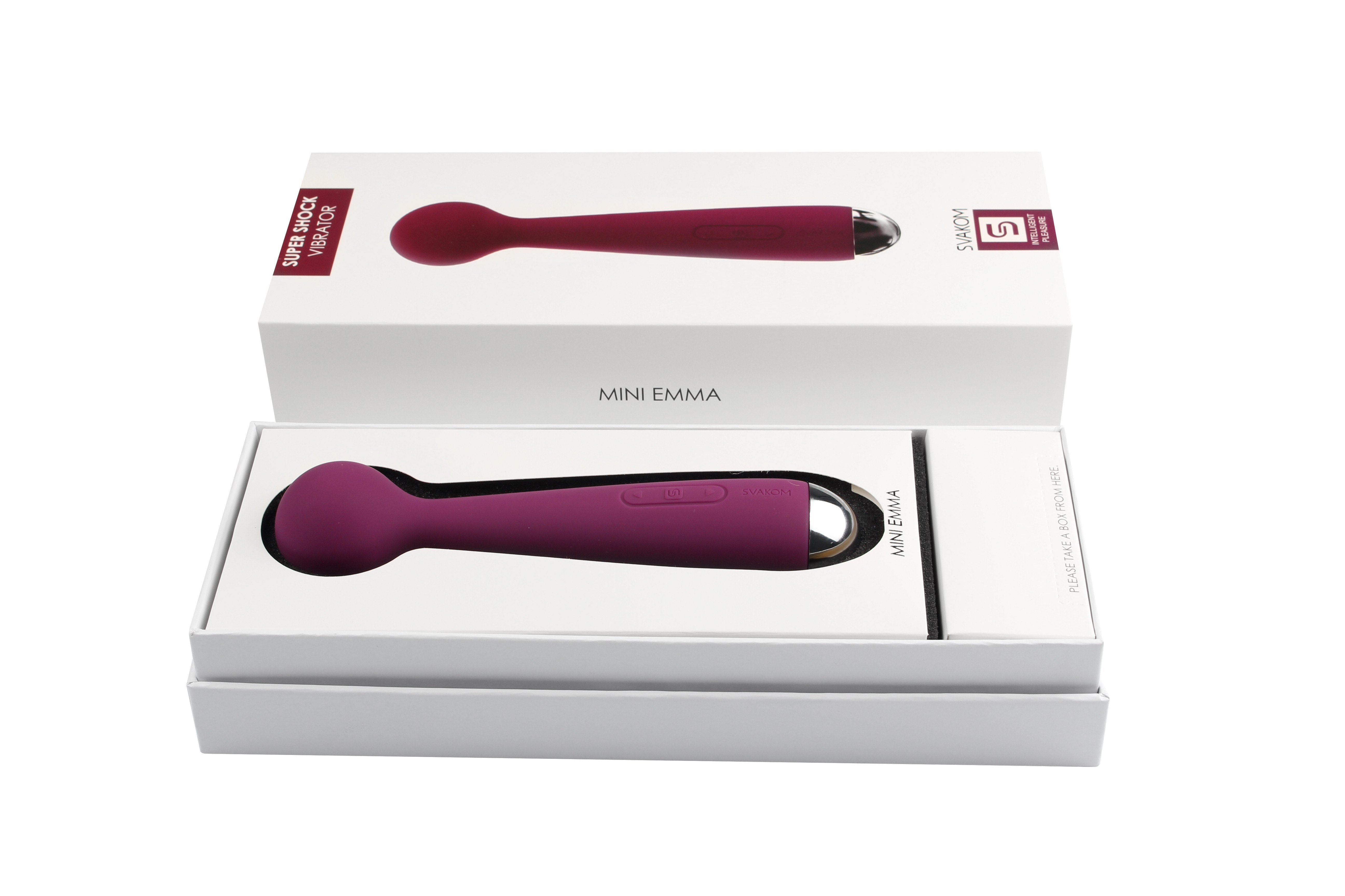 SVAKOM Mini Ema Powerful Vibrating Wand Violet