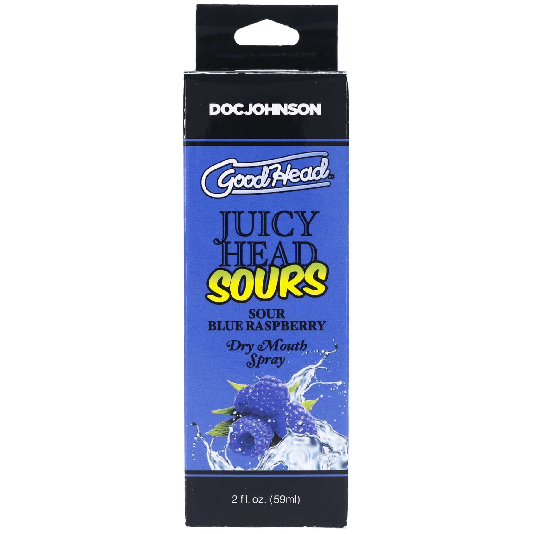 Goodhead - Juicy Head - Dry Mouth Spray - Sour  Blue Raspberry - 2 Oz-0