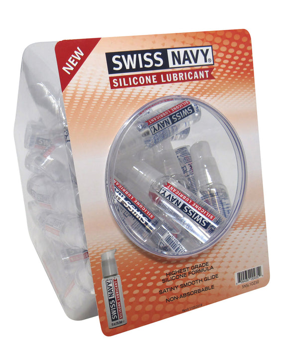 Swiss Navy Silicone 1oz Fishbowl 50ct-0