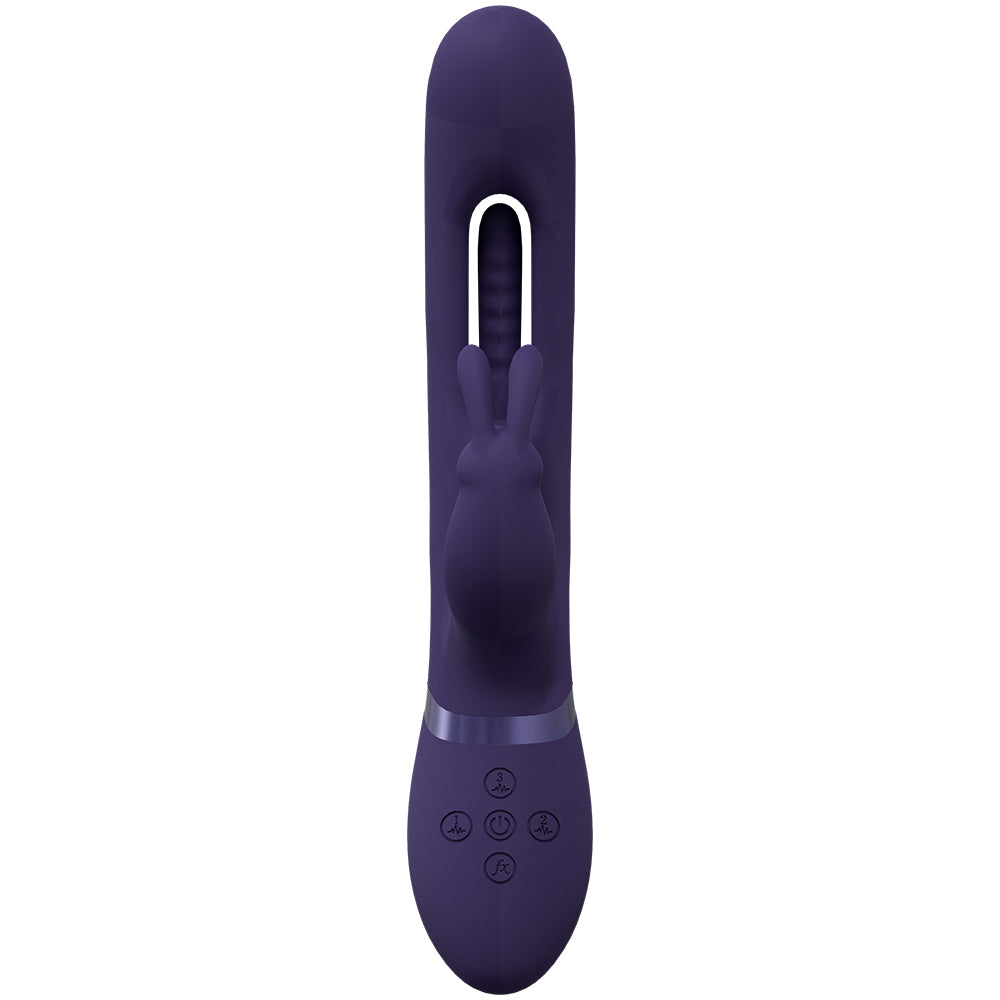 Mika - Triple Rabbit With G-Spot Flapping - Purple-2