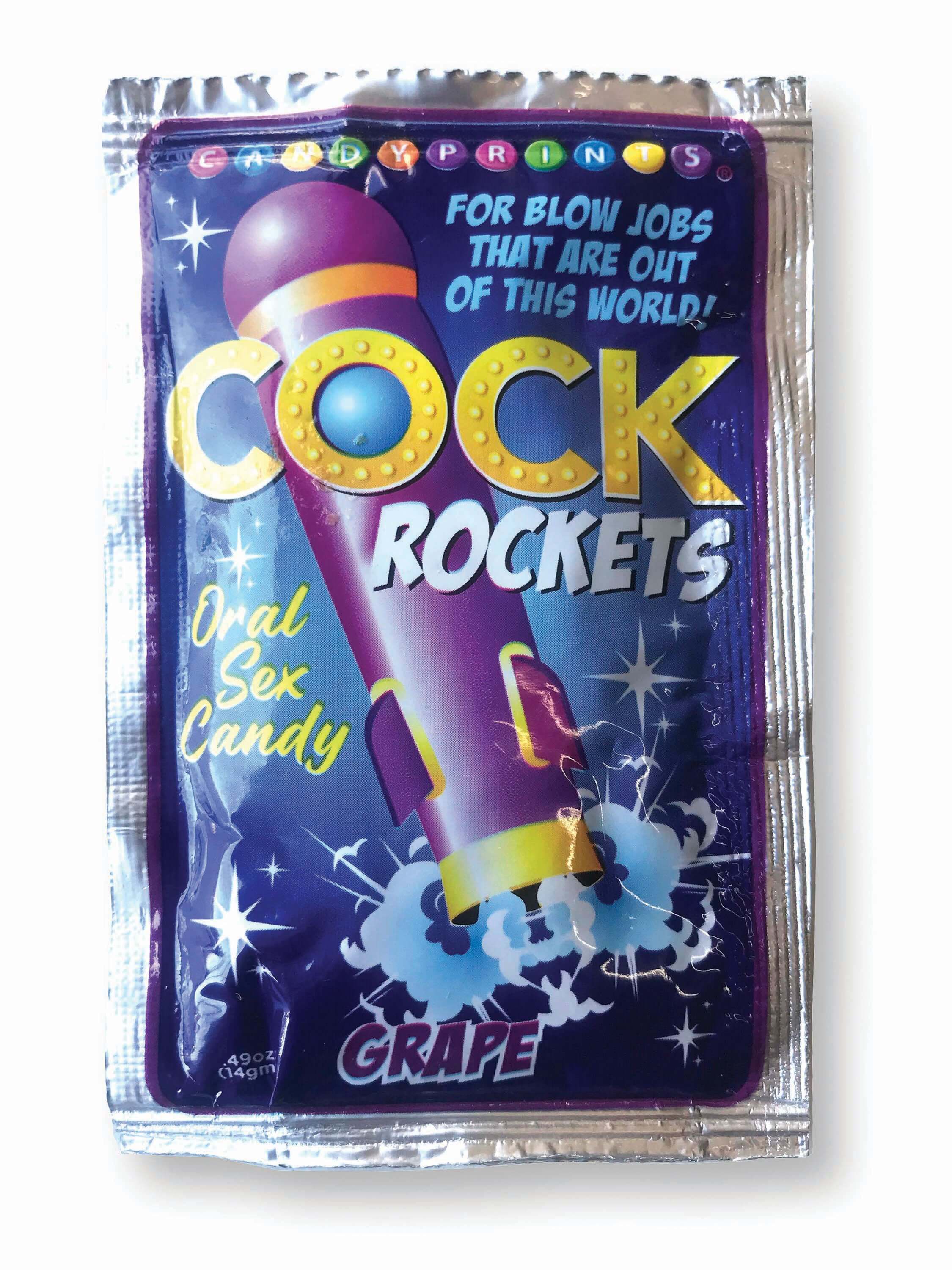 Cock Rockets Oral Sex Candy Grape