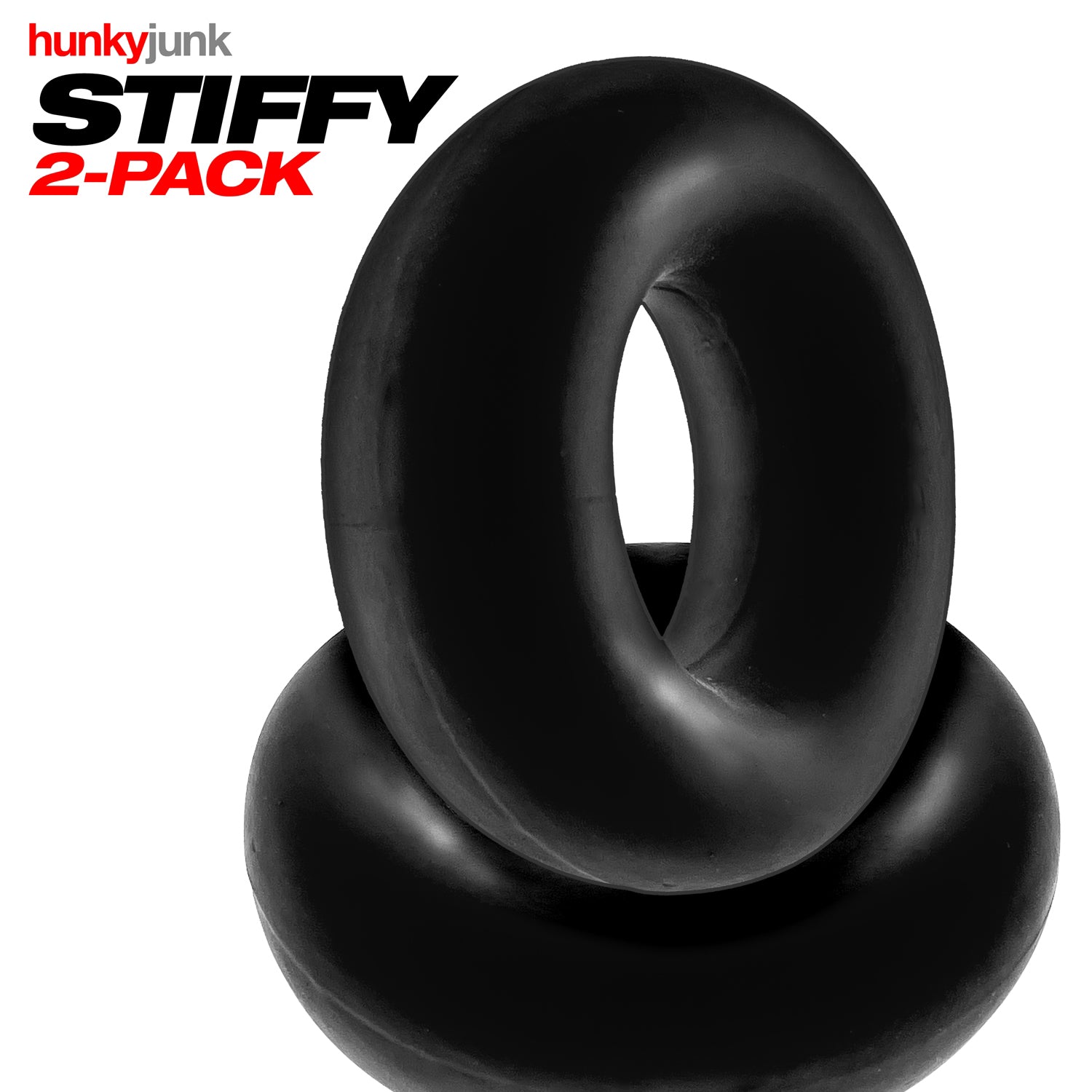 Stiffy  2 -Pack Bulge-Rings - Tar Ice-1