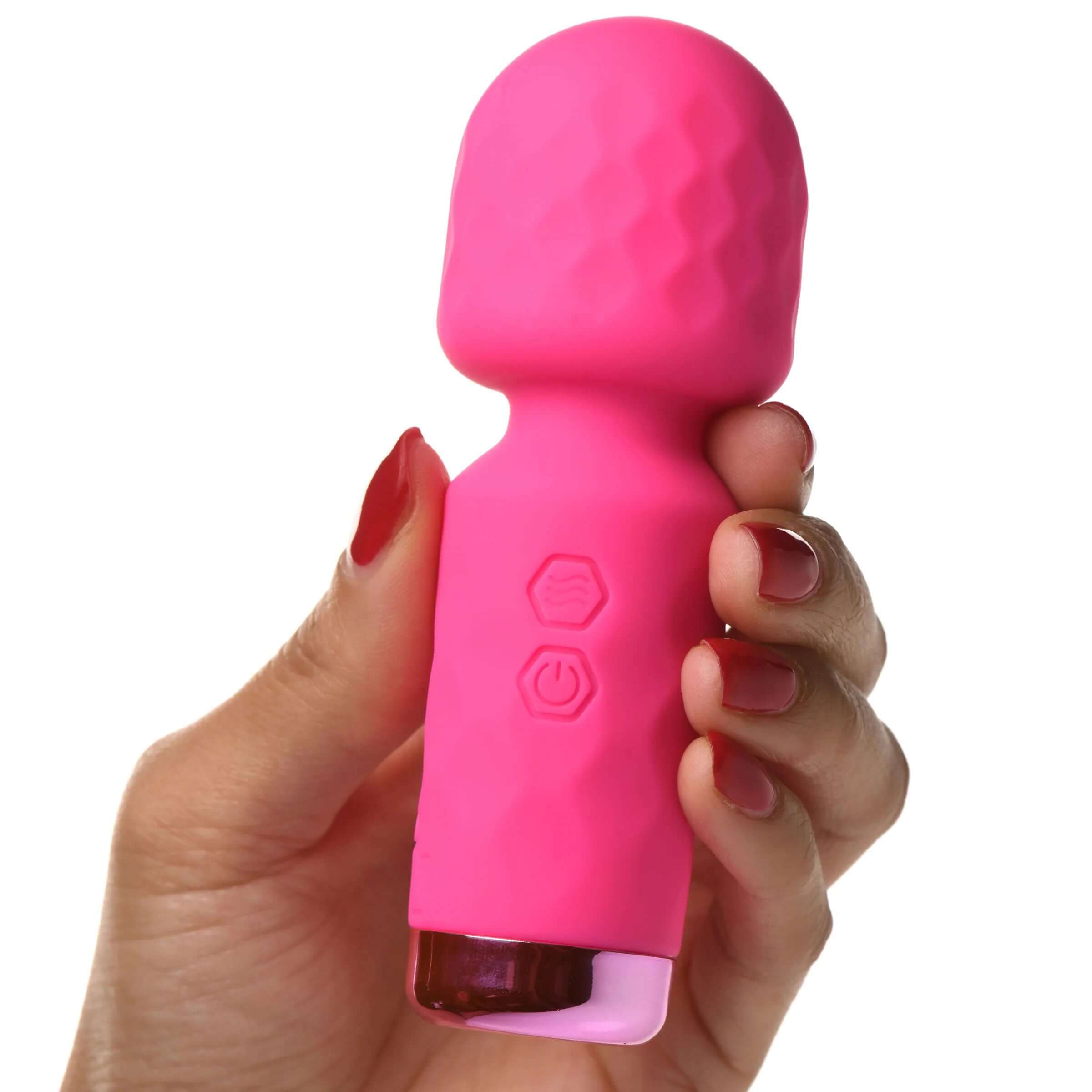 10x Mini Silicone Wand - Pink-5