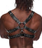 Gemini Leather Harness - One Size - Black-3