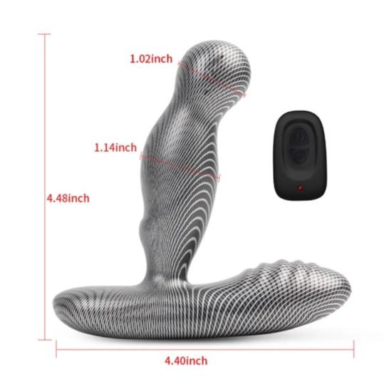 Ancus Carbon Remote-Controlled Heated Prostate Massager