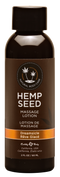 Hemp Seed Massage Lotion - Dreamsicle - 2 Fl. Oz.  / 60 ml