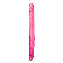 B Yours 14&quot; Double Dildo - Pink