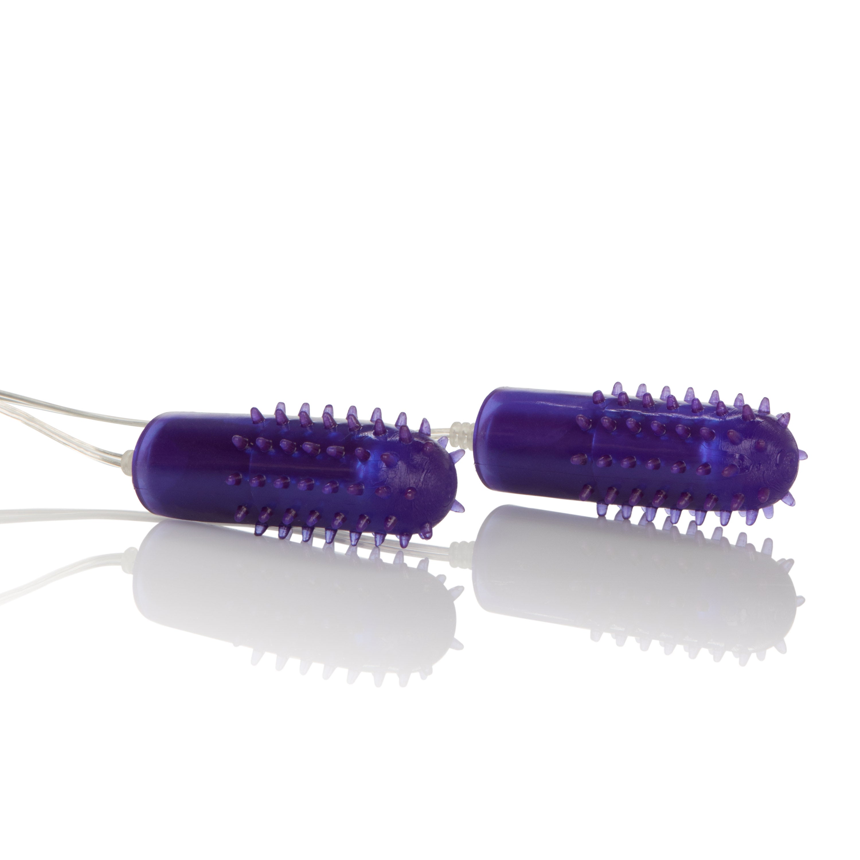 Pocket Exotics Turbo 8 Accelerator Double Bullet Purple for intense targeted stimulation.