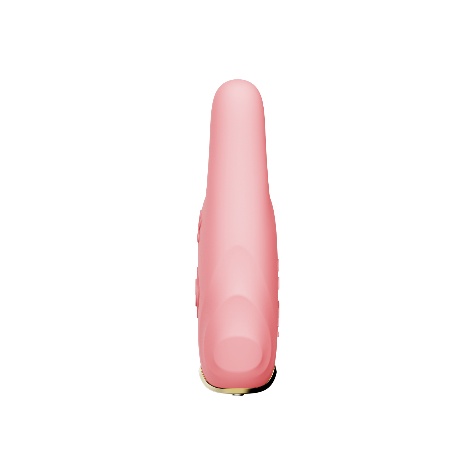 ZALO Nave Vibrating Nipple Clamps Coral Pink with EasyClamp technology and dual motors for powerful vibration, inspired by Nephthys.