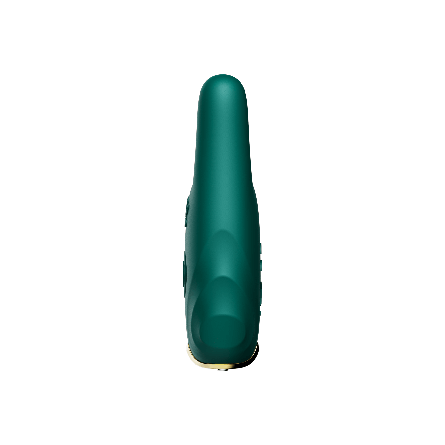 ZALO Nave Vibrating Nipple Clamps in Turquoise Green with EasyClamp technology and dual motors for powerful vibration.