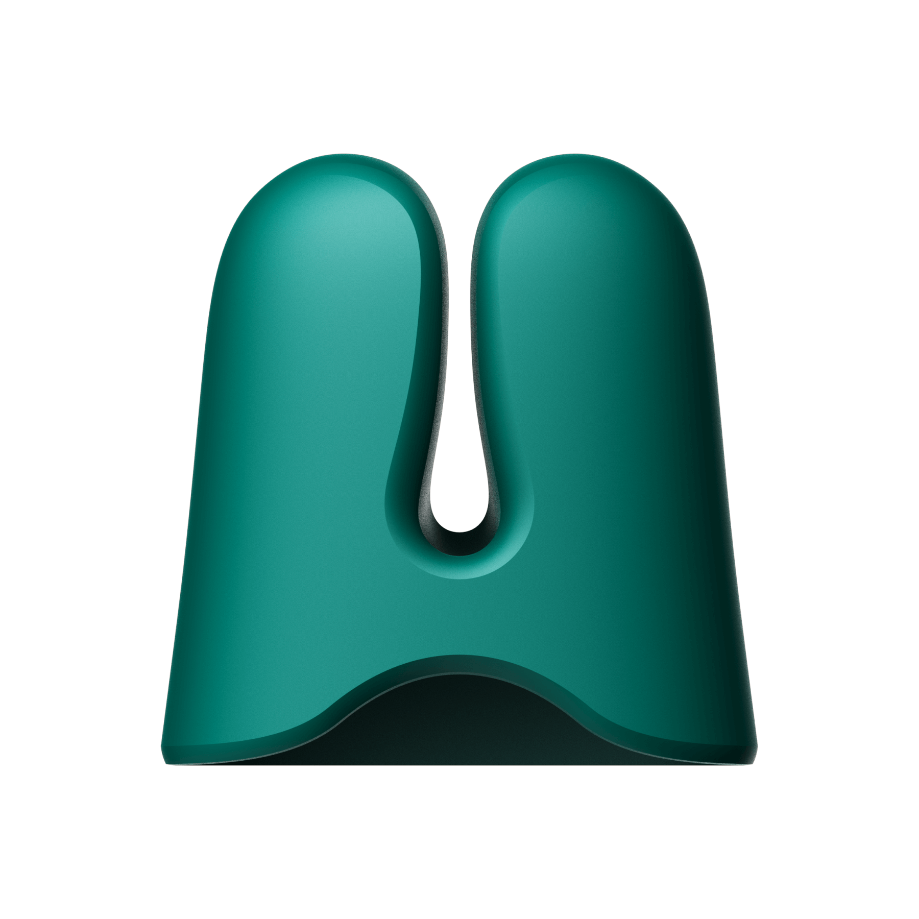 ZALO Nave Vibrating Nipple Clamps Turquoise Green with EasyClamp Technology