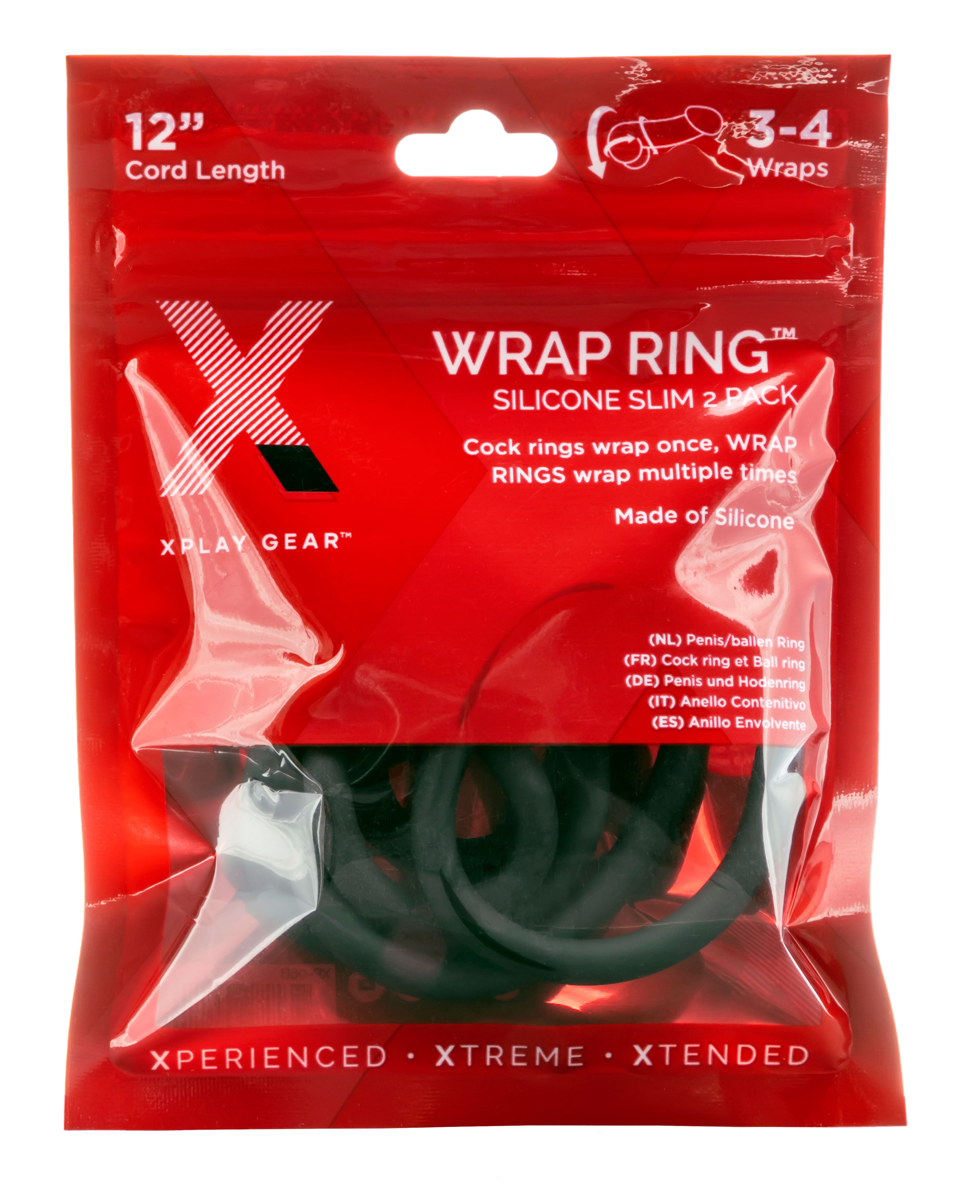 Xplay Silicone 12 Inch Thin Wrap Ring