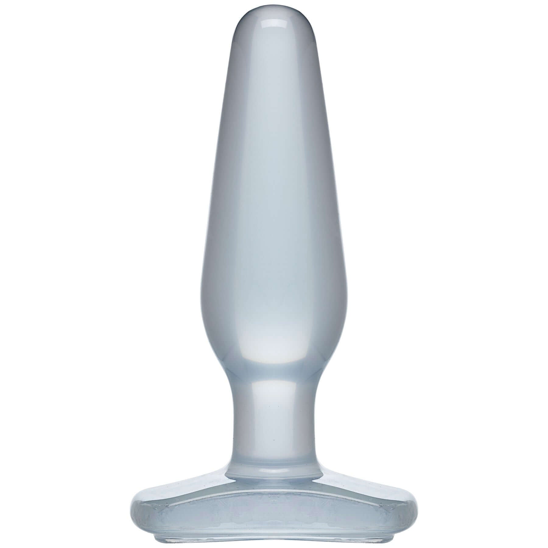 Crystal Jellies Butt Plug - Medium - Clear-0