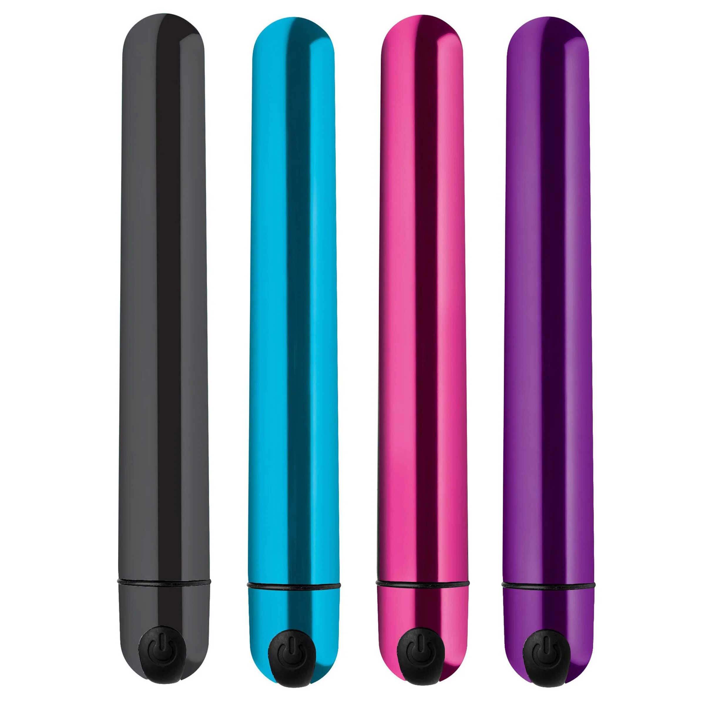 10x Slim Metallic Bullet - Pink