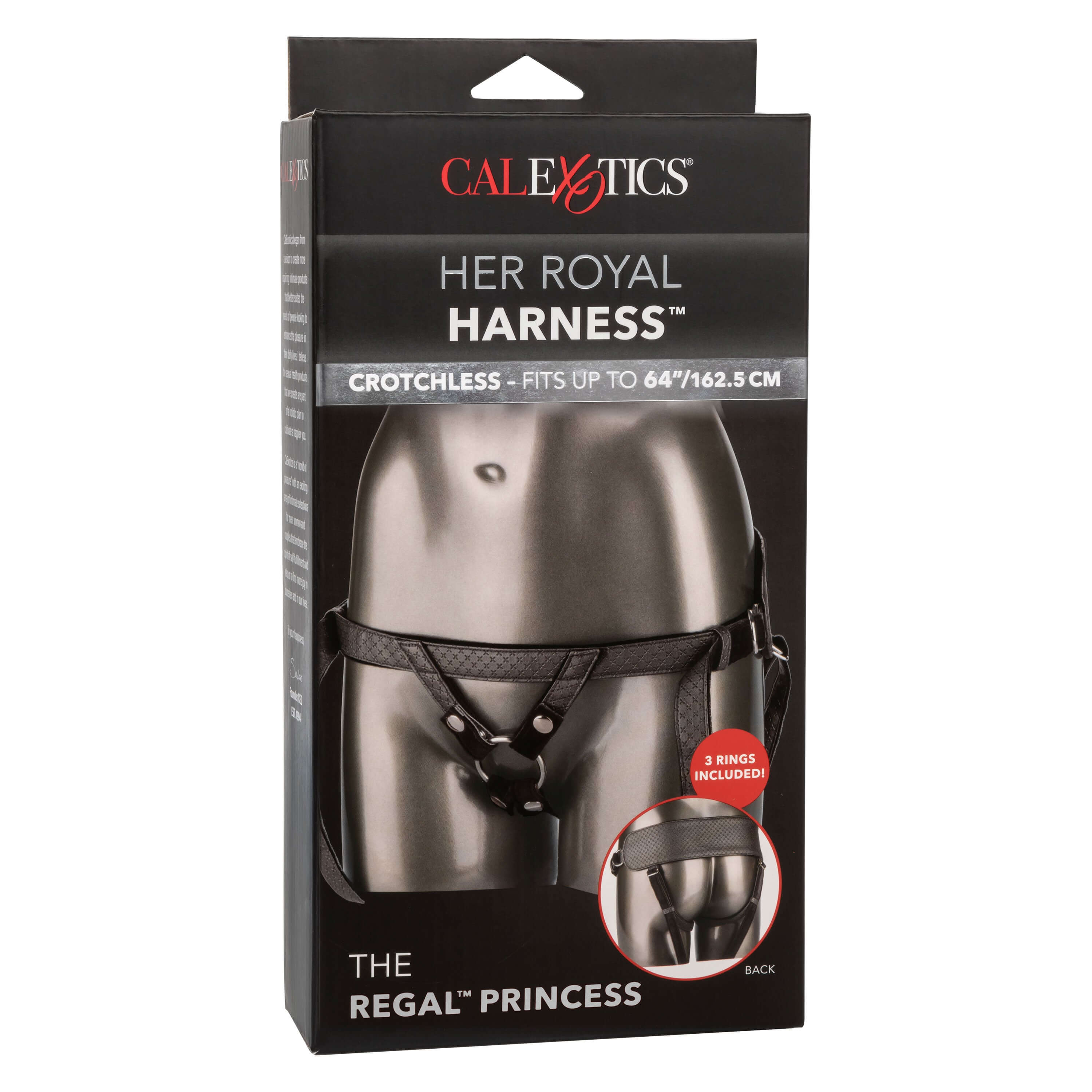 Experience Opulence and Comfort with the Regal Princess Premium Harness for Unparalleled Probe Play