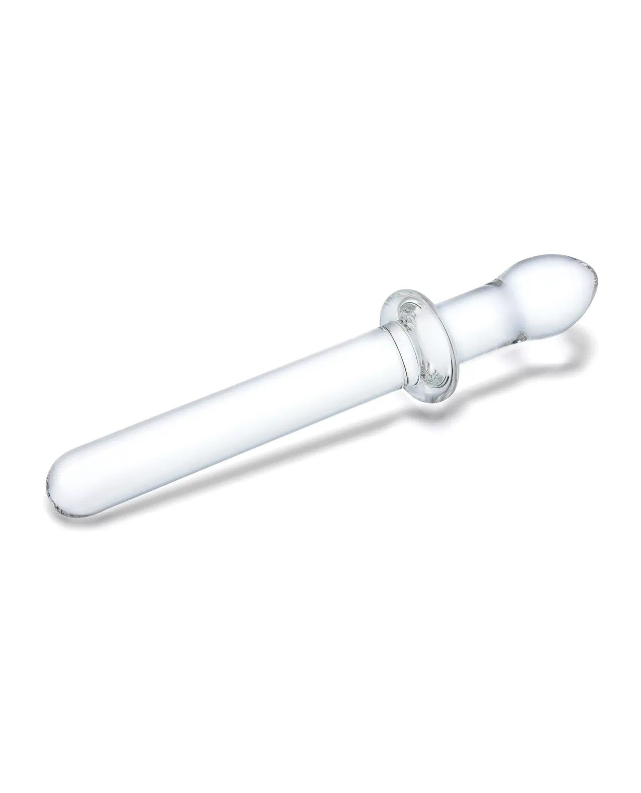 9.25 Inch Classic Smooth Dual-Ended Dildo - Clear-3