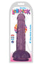 Lollicock - 8 inches Slim Stick With Balls - Grape Ice