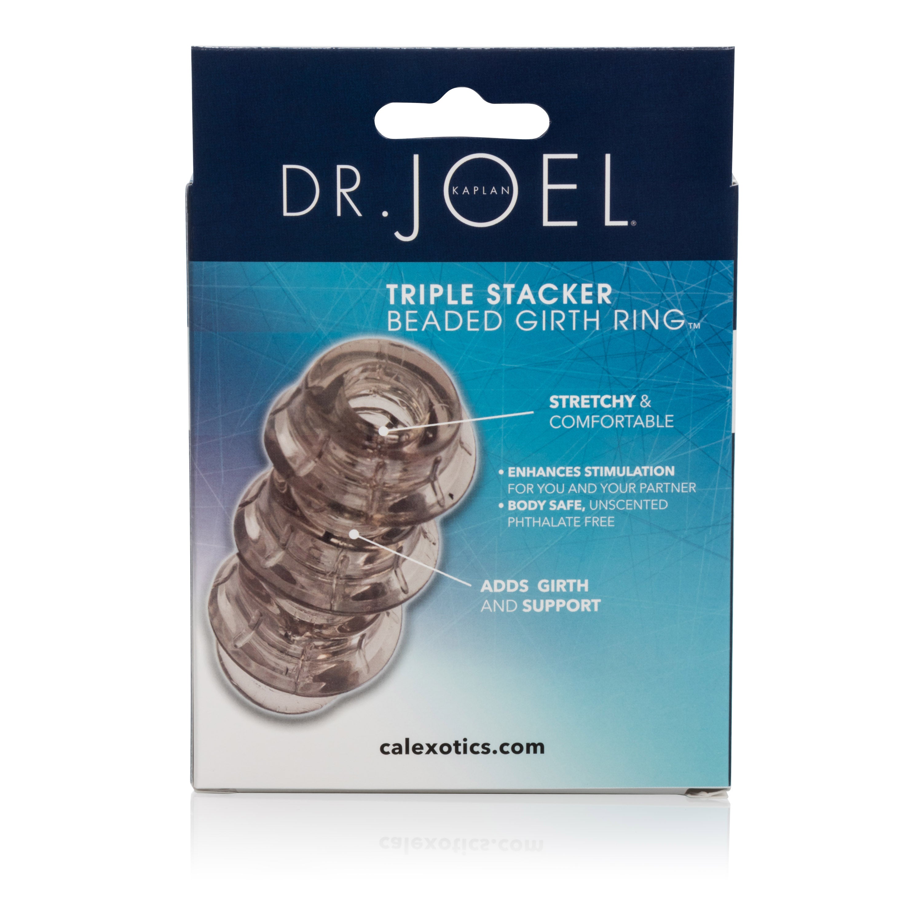 Dr. Joel Kaplan Triple Stacker: Comfortable Beaded Girth Ring with Easy Cleaning