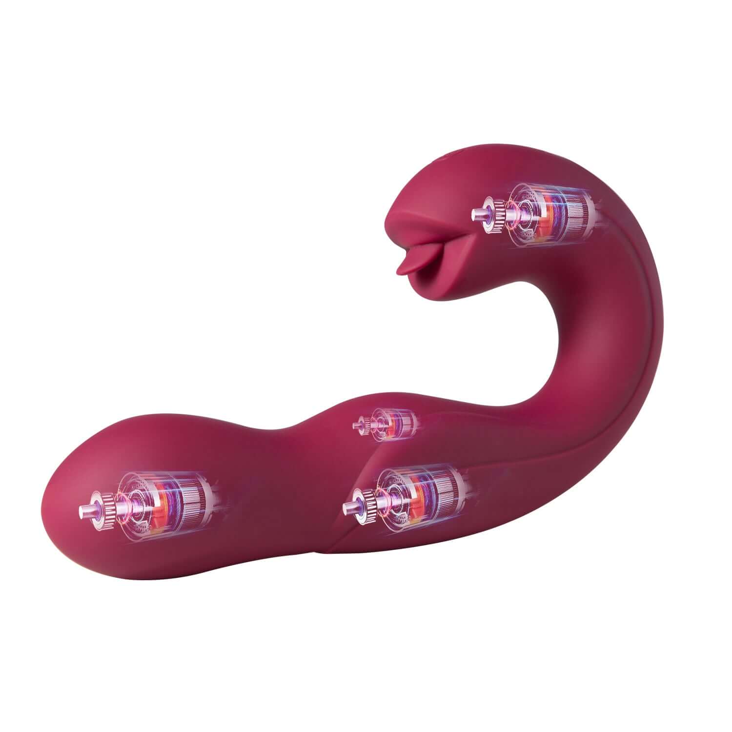 Joi Pro - Remote Control G-Spot and Clit  Stimulator - Maroon-4