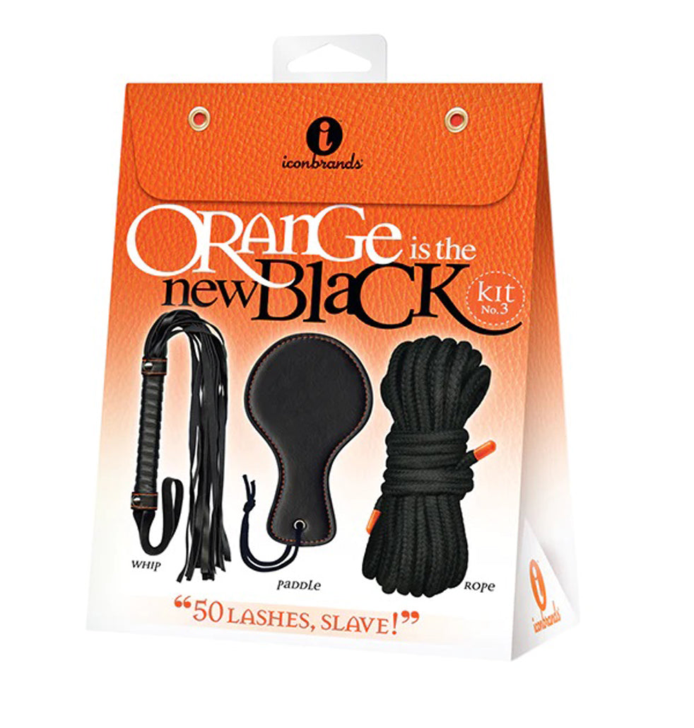 Orange Is the New Black 50 Lashes Kit - Black/orange-1